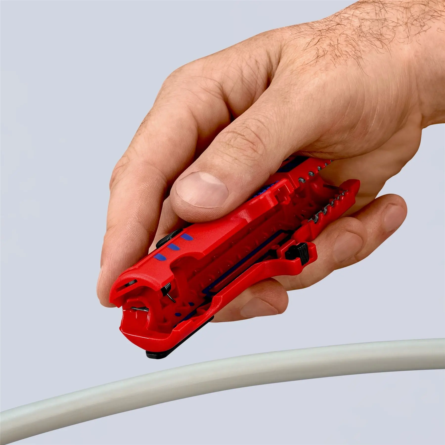 KNIPEX Universal Wire Stripping Tool 125mm for 8-13mm Diameter Cables 16 85 125 SB - Image 7