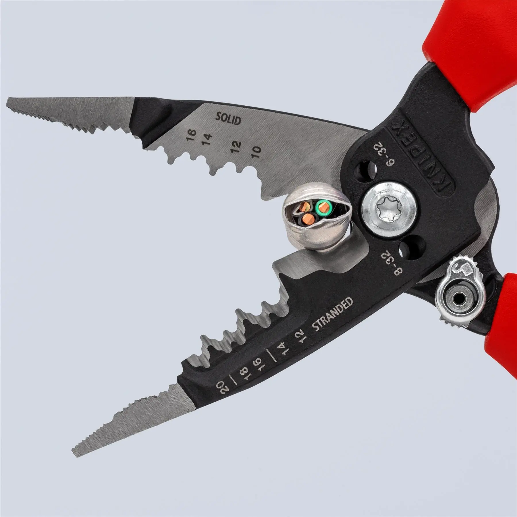 Knipex Wire Stripper Multifunction Electrician Pliers American Style Multi Component Grips 13 72 8 - Image 10