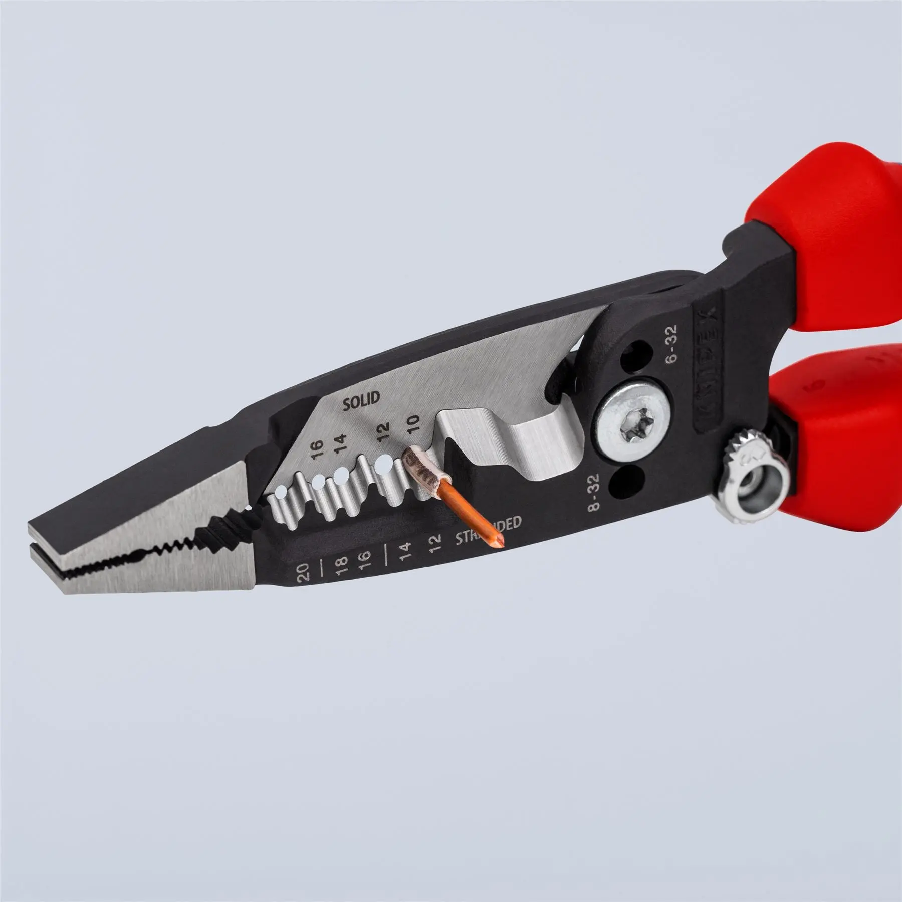 Knipex Wire Stripper Multifunction Electrician Pliers American Style Multi Component Grips 13 72 8 - Image 4