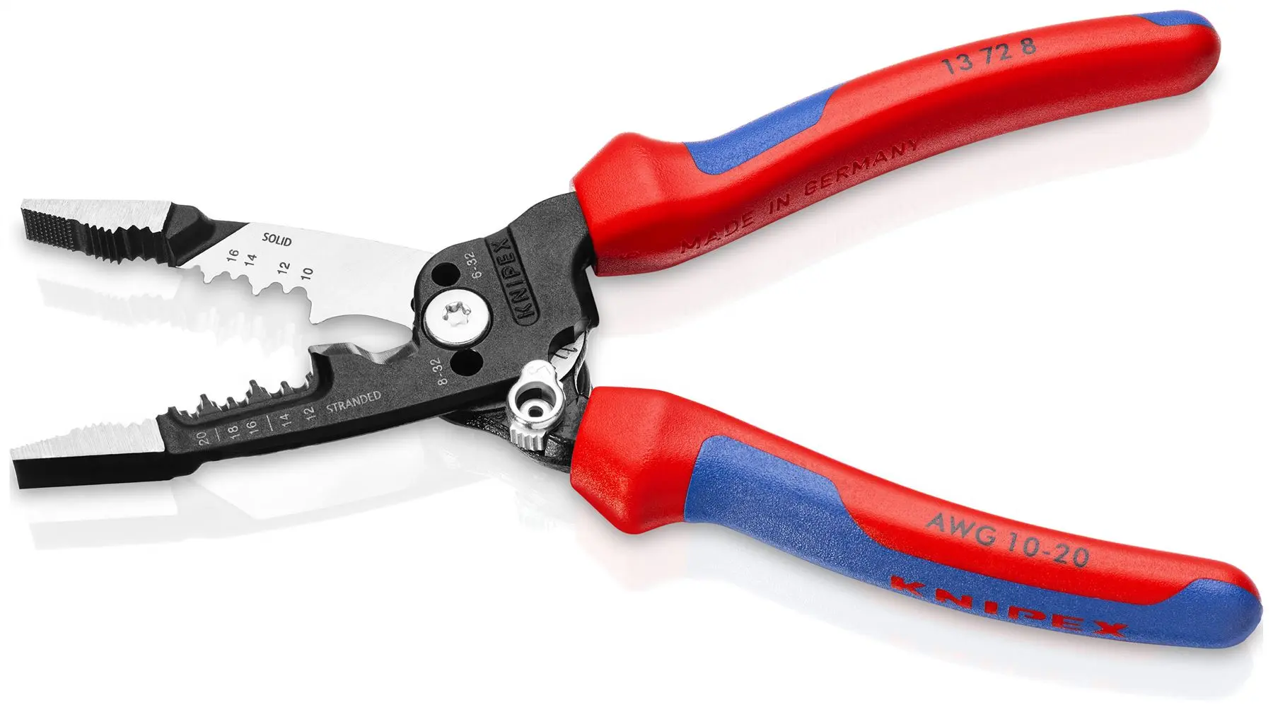 Knipex Wire Stripper Multifunction Electrician Pliers American Style Multi Component Grips 13 72 8 - Image 5