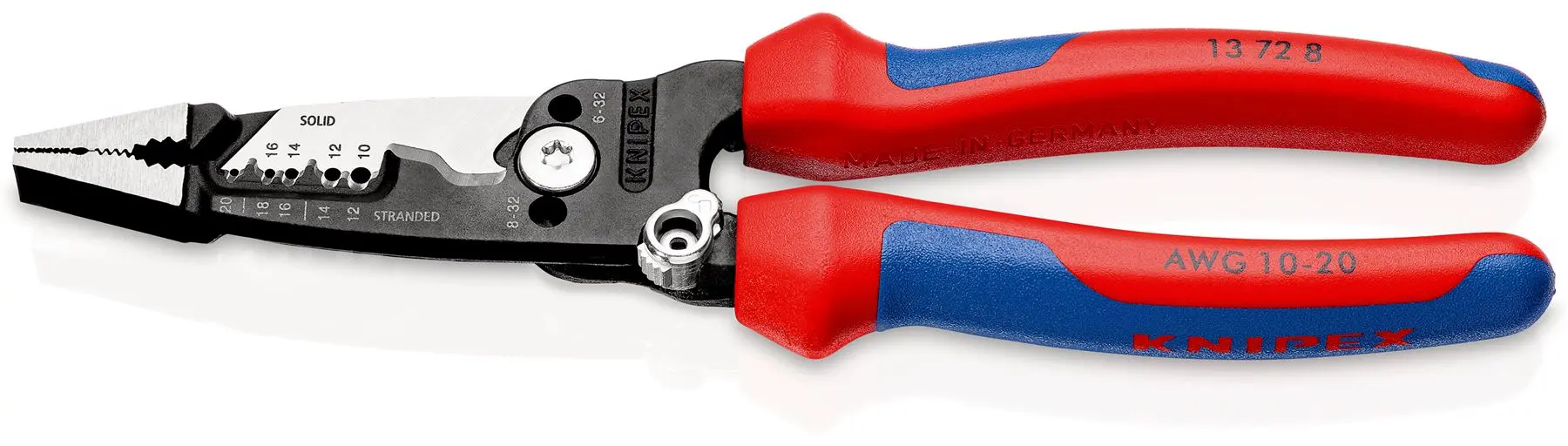 Knipex Wire Stripper Multifunction Electrician Pliers American Style Multi Component Grips 13 72 8 - Image 7
