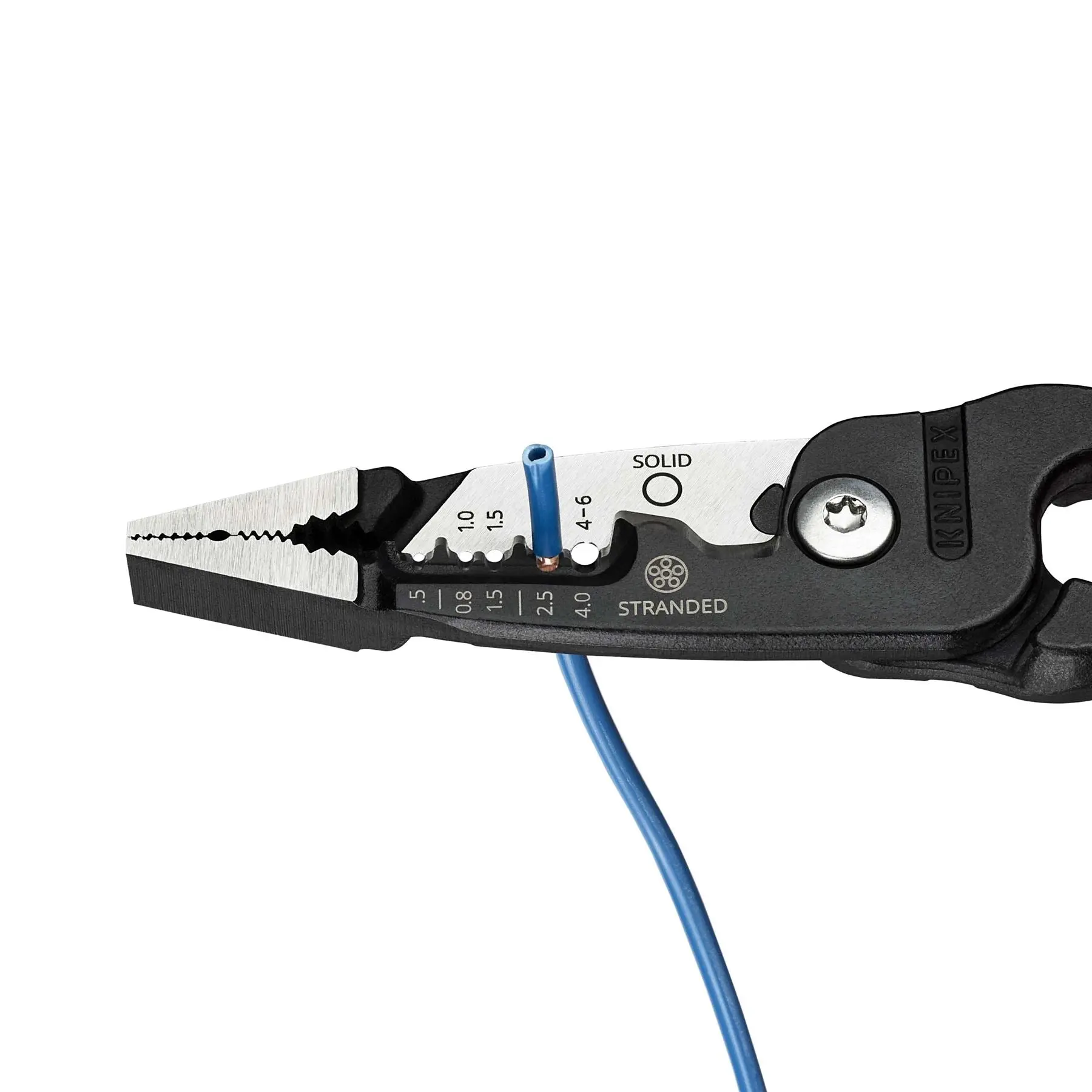Knipex WireStripper Stripping Pliers 200mm Metric Version 13 71 200 ME - Image 7