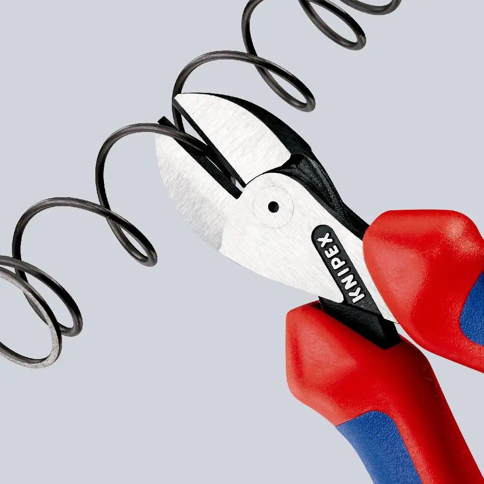 KNIPEX X-Cut Compact Diagonal Side Cutting Pliers 160mm Multi Component Grips 73 02 160 SB - Image 4