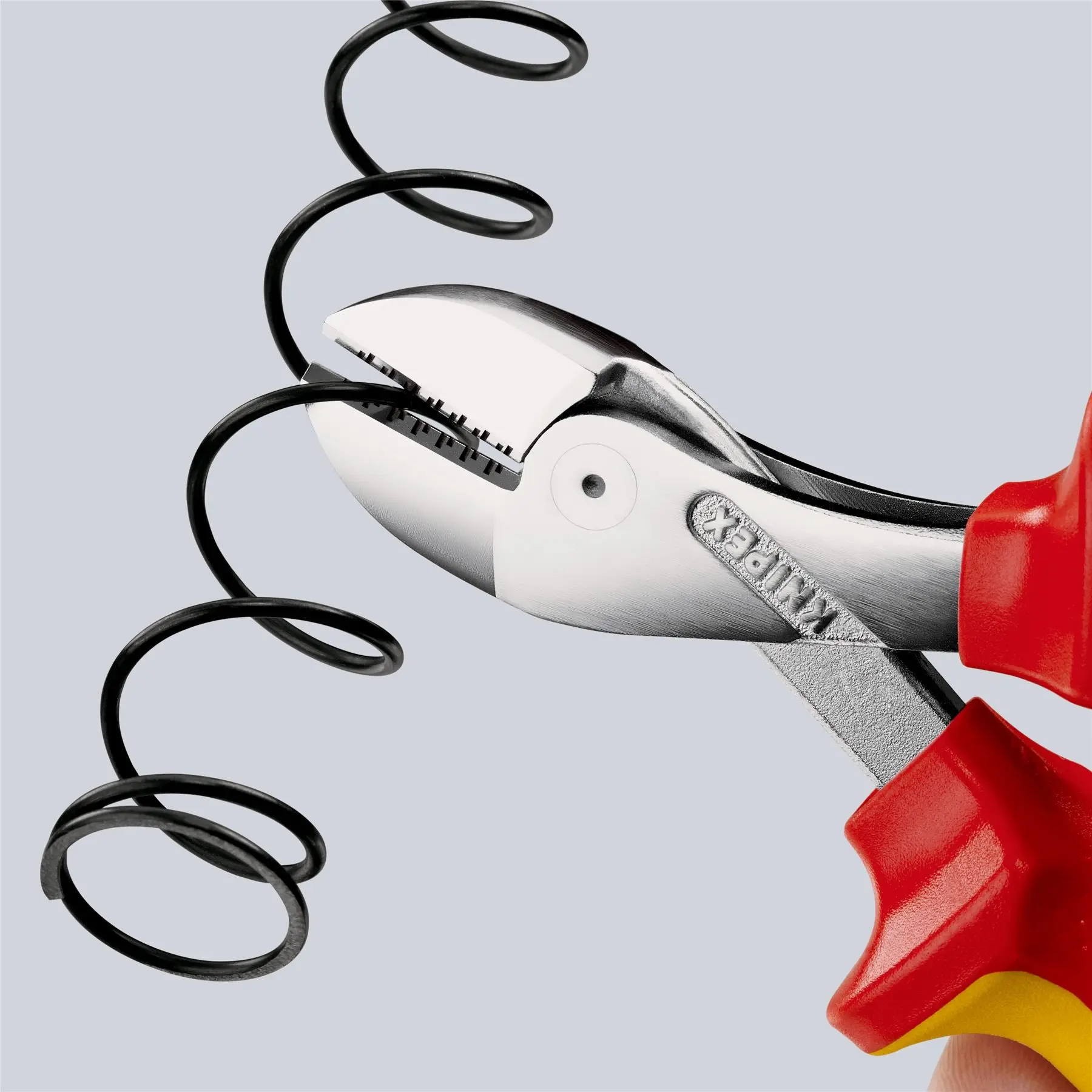 KNIPEX X-Cut Diagonal Cutting Pliers Side Cutters High Leverage 160mm VDE Multi Component Grips 73 06 160 SB - Image 9
