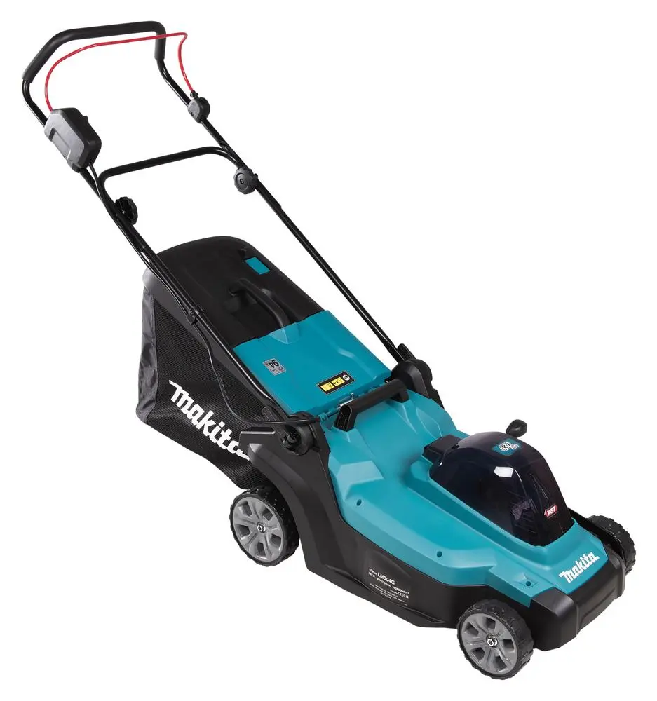 Makita 43cm Lawn Mower Kit 40V Max XGT Li-ion Cordless Garden Grass Outdoor 4Ah Battery and Charger LM004GM103 - Image 7