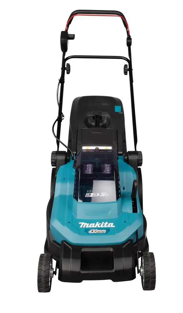 Makita 43cm Lawn Mower Twin 18V LXT Li-ion Cordless Garden Grass Outdoor Bare Unit Body Only DLM432Z - Image 6