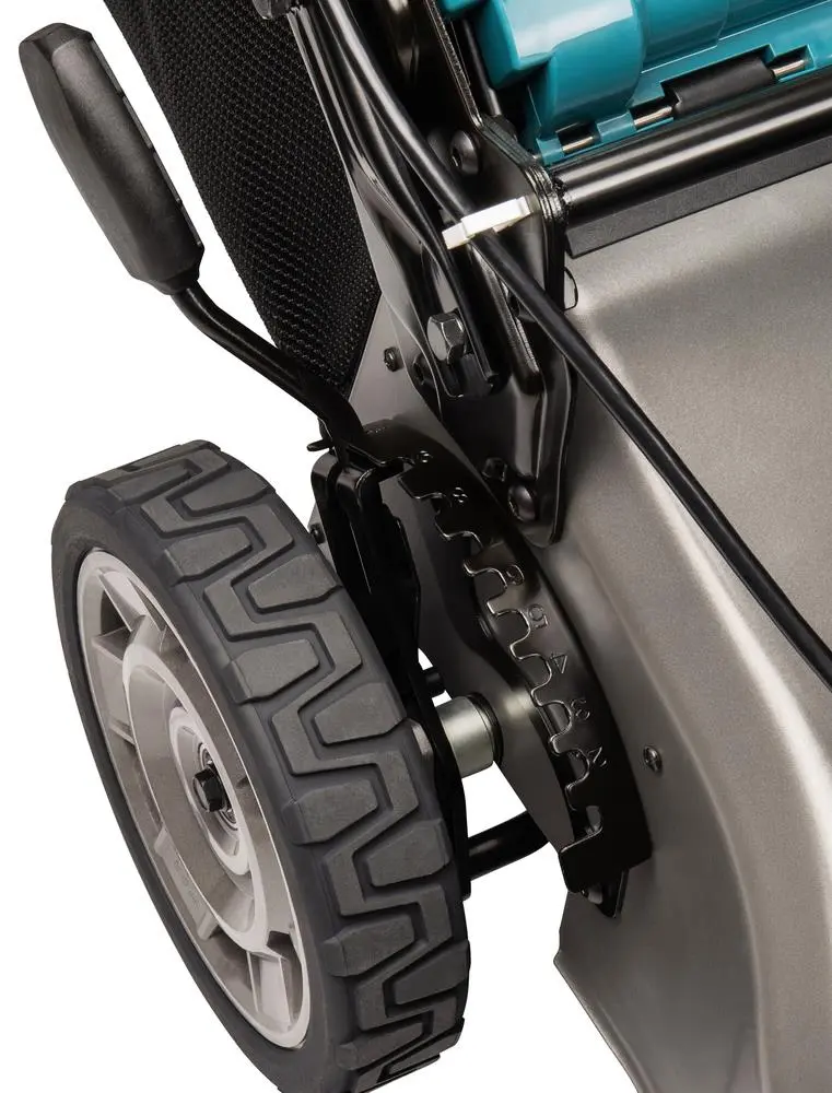 Makita 46cm Lawn Mower Kit Twin 18V LXT Li-ion Cordless Garden Grass Outdoor 2 x 6Ah Battery and Dual Rapid Charger DLM462PG2 - Image 12
