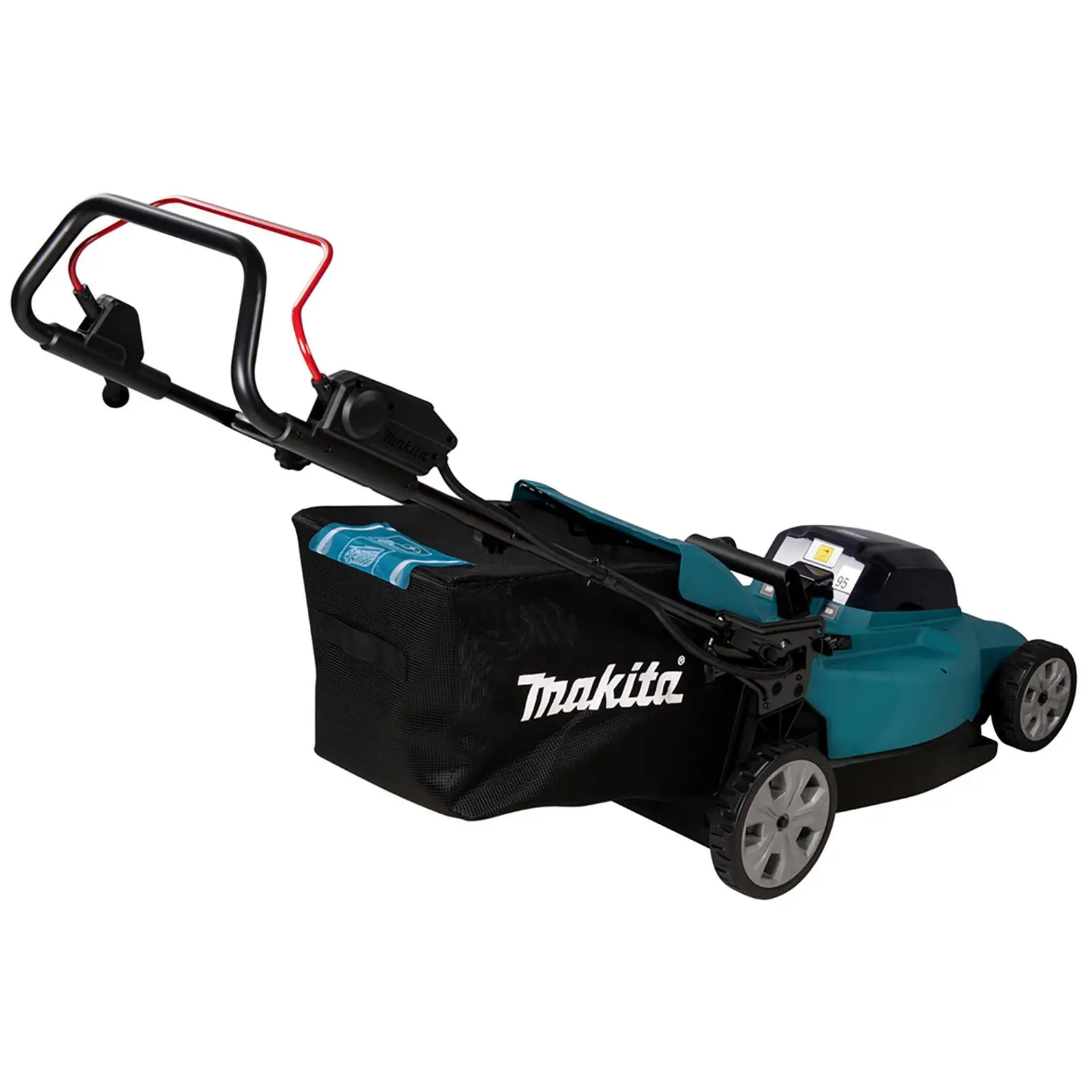 Makita 48cm Lawn Mower Kit Twin 18V LXT Li-ion Cordless Garden Grass Outdoor 2 x 5Ah Battery and Dual Charger DLM480CT2 - Image 8