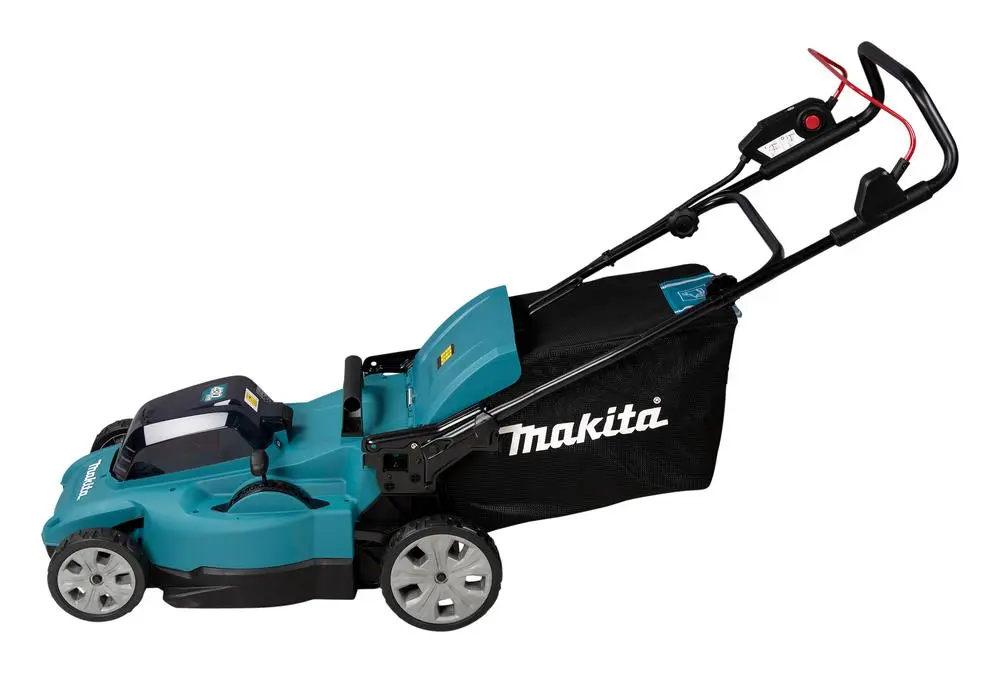 Makita 48cm Lawn Mower Twin 18V LXT Li-ion Cordless Garden Grass Outdoor Bare Unit Body Only DLM480Z - Image 6