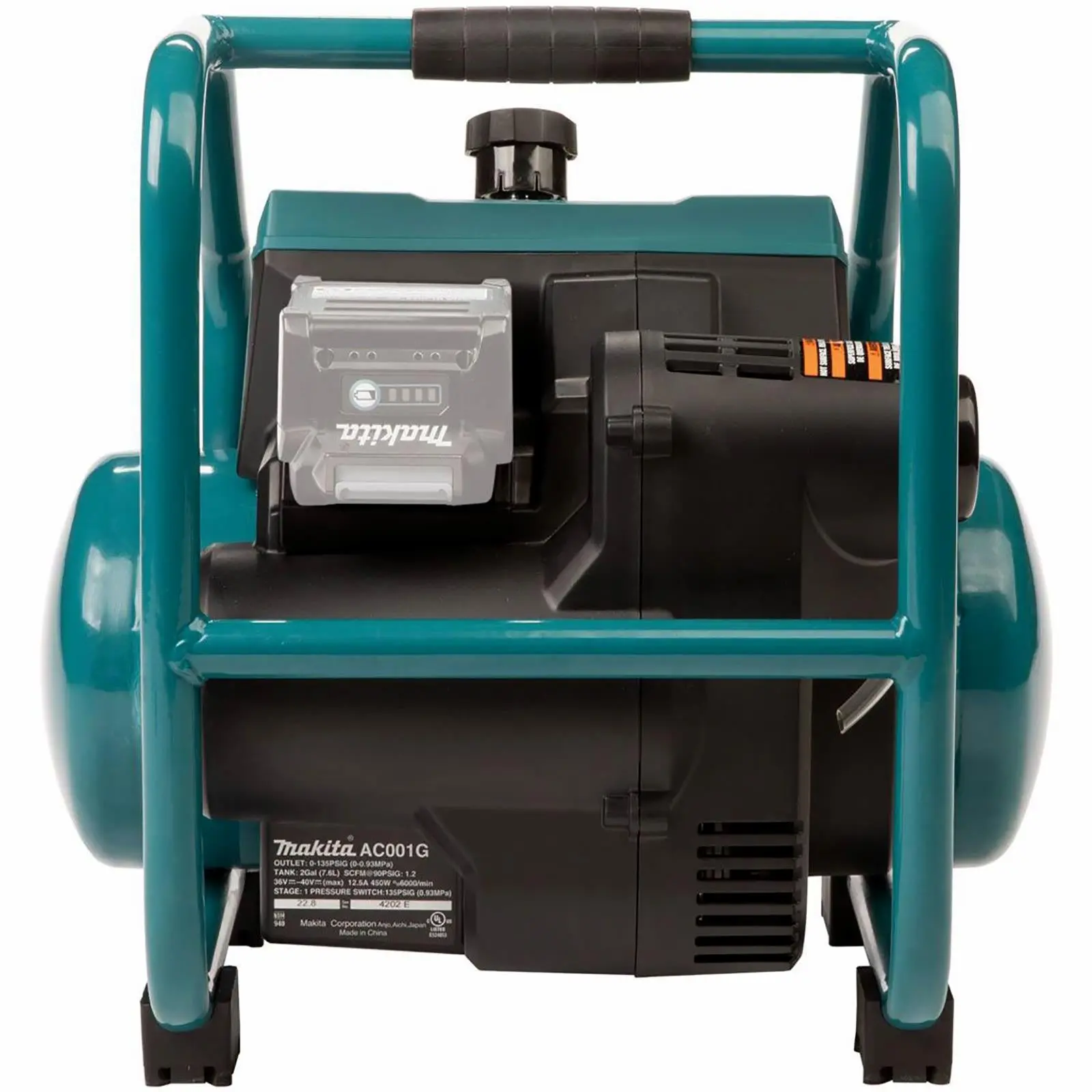 Makita Air Compressor XGT 40V Max Brushless Cordless Portable AC001GZ Body Only - Image 9