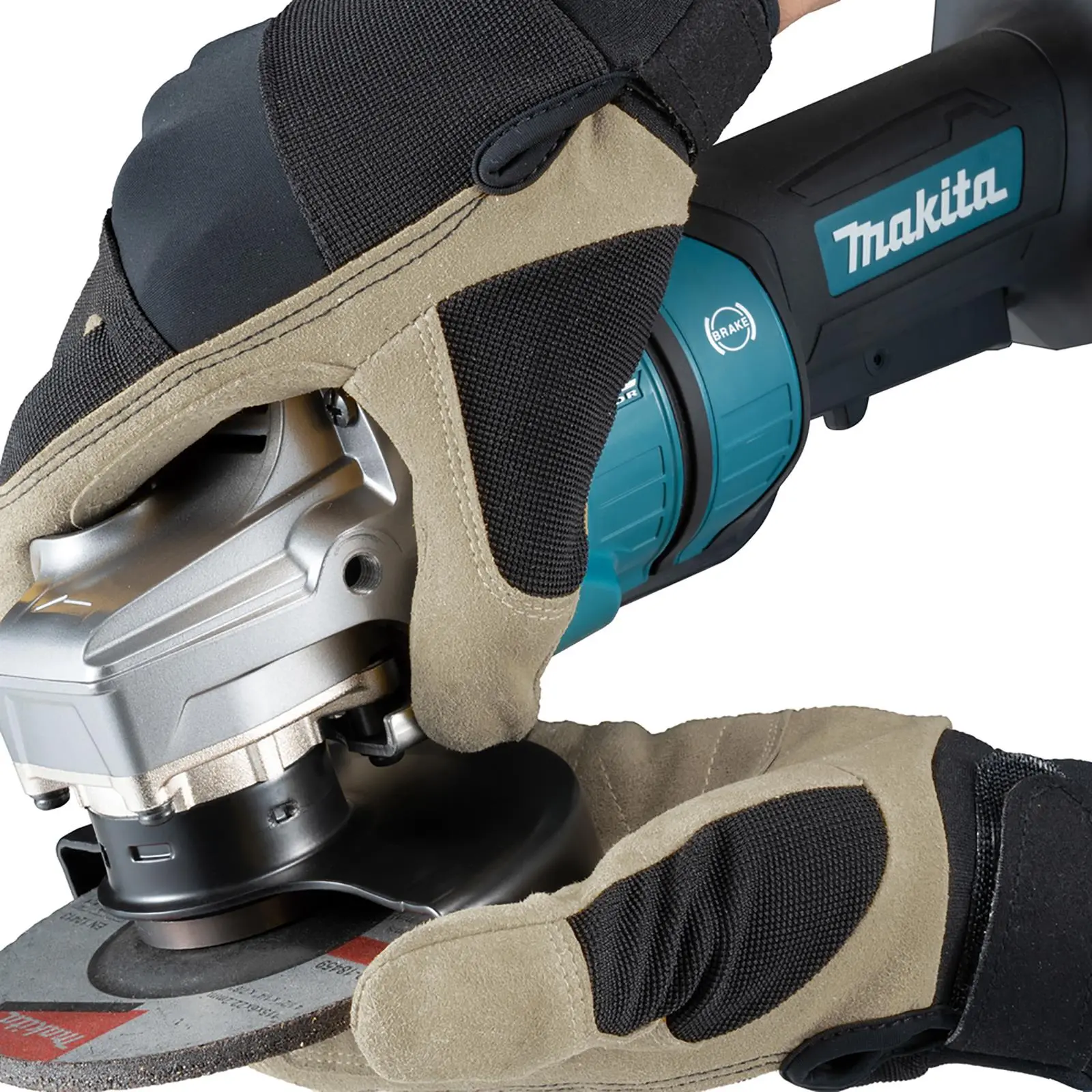 Makita Angle Grinder 115mm XGT 40V Max Li-ion Cordless in Makpac Case GA049GZ01 Body Only - Image 4