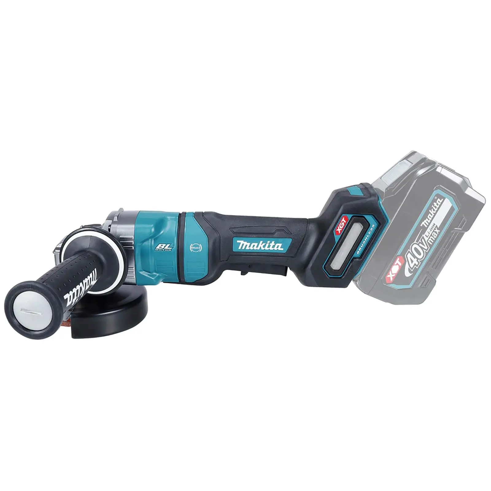 Makita Angle Grinder 115mm XGT 40V Max Li-ion Cordless in Makpac Case GA049GZ01 Body Only - Image 6