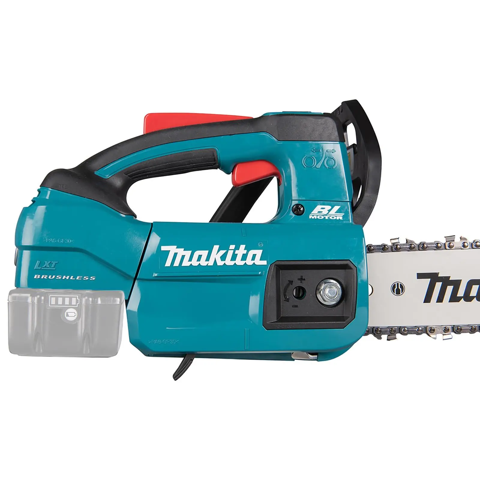Makita Chainsaw 25cm 10" 18V LXT Brushless Cordless Top Handle Garden Tree Cutting Pruning Bare Unit Body Only DUC254Z - Image 2