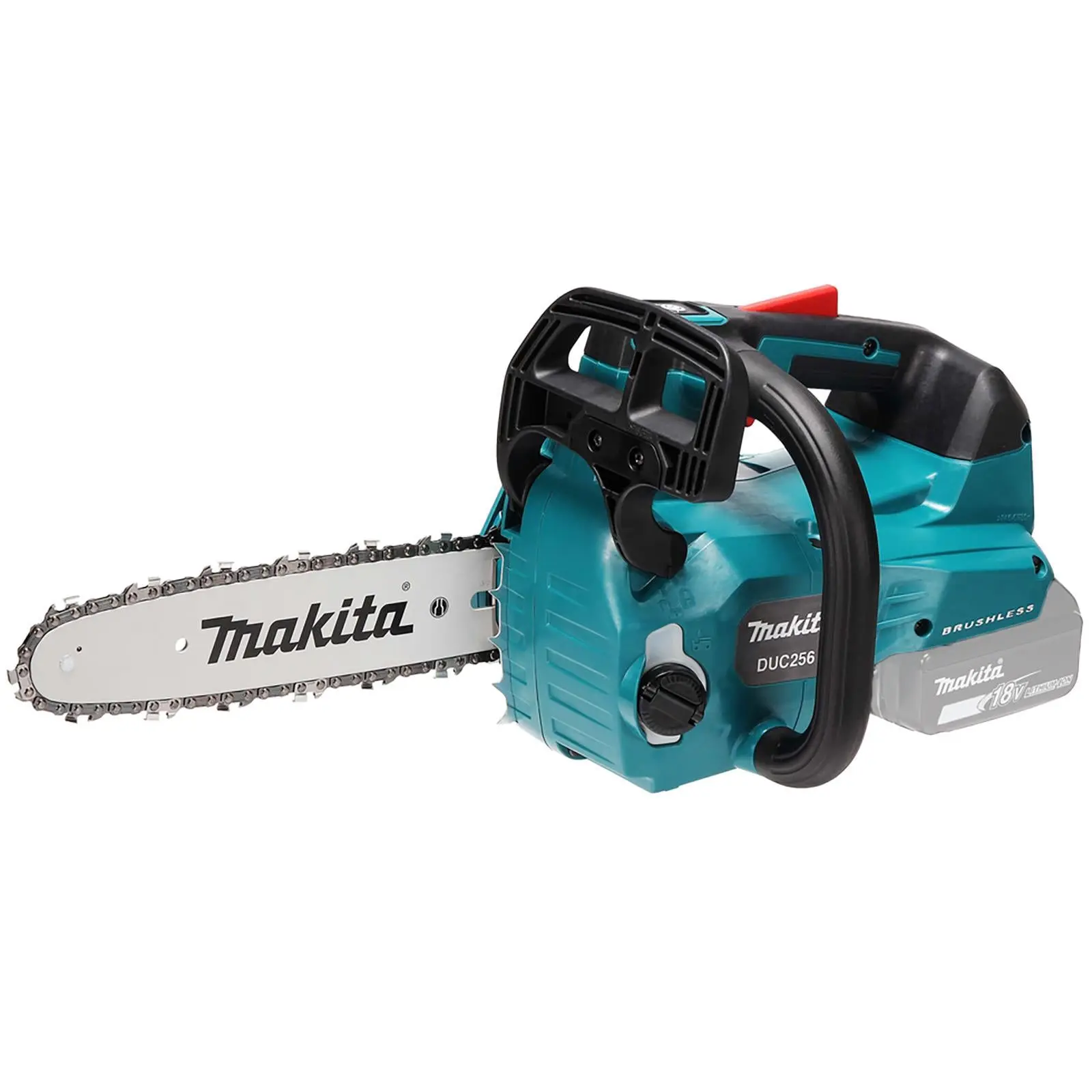 Makita Chainsaw 25cm 10" 18V x 2 LXT Brushless Cordless Top Handle Garden Tree Cutting Pruning Bare Unit Body Only DUC256CZ - Image 3