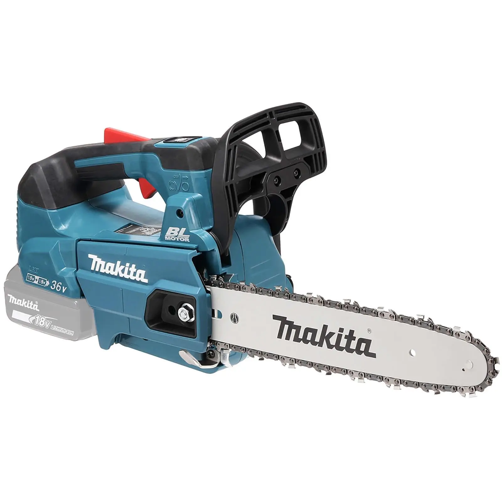 Makita Chainsaw 30cm 12" 18V x 2 LXT Brushless Cordless Top Handle Garden Tree Cutting Pruning Bare Unit Body Only DUC306PT2 - Image 3