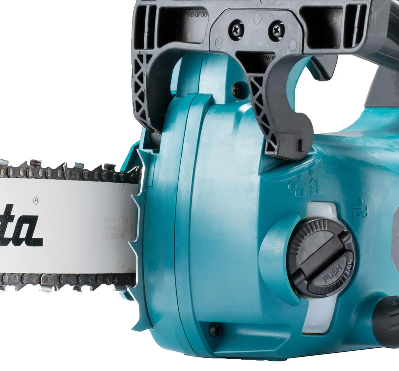 Makita Chainsaw Kit 25cm 10" 40V XGT Brushless Cordless Top Handle 2 x 2.5Ah Battery and Rapid Charger Garden Tree Cutting Pruning UC002GD202 - Image 8