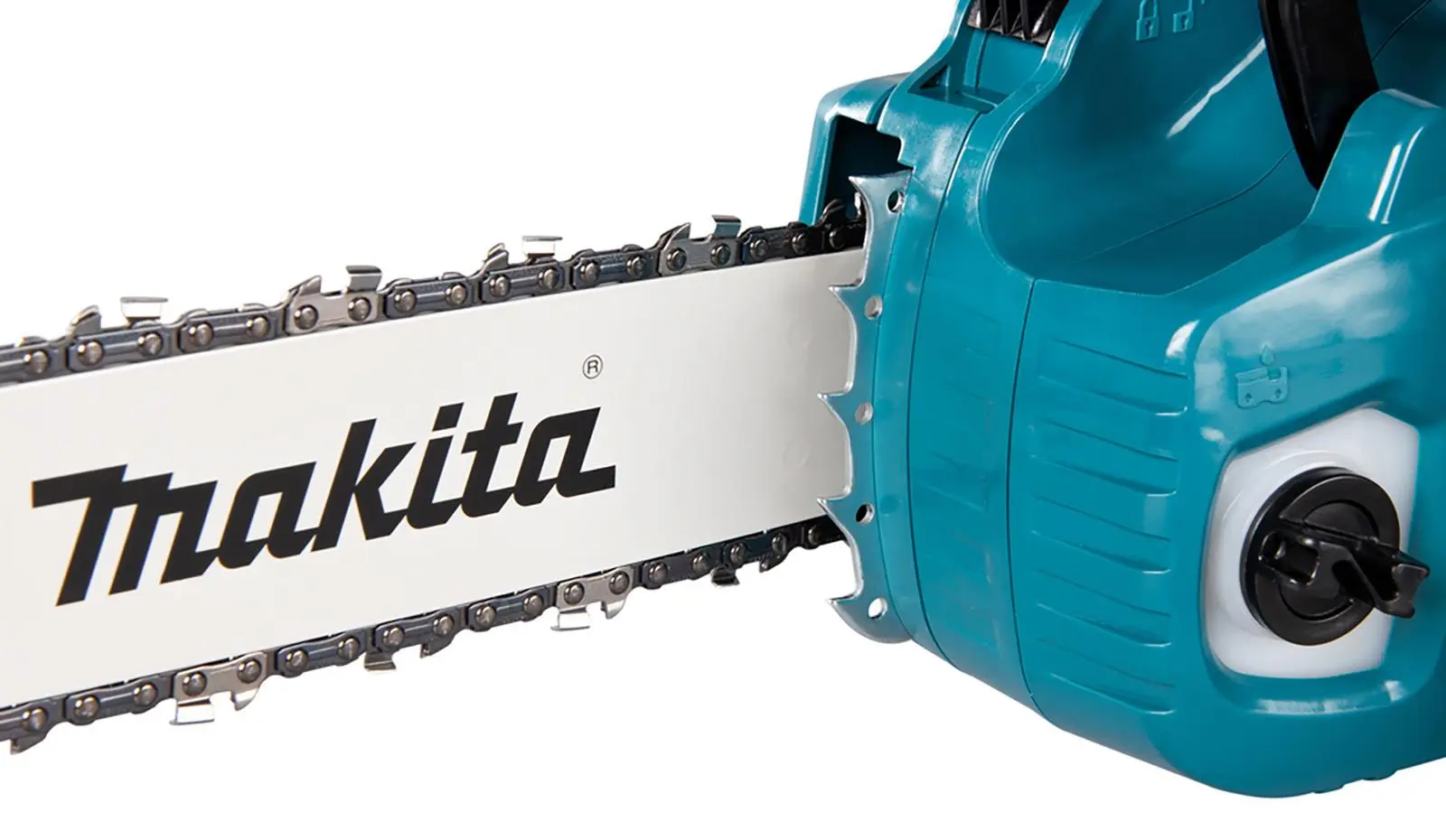 Makita Chainsaw Kit 30cm 12" 18V x 2 LXT Brushless Cordless 2 x 5Ah Battery and Dual Rapid Charger Garden Tree Cutting Pruning DUC305PT2 - Image 9
