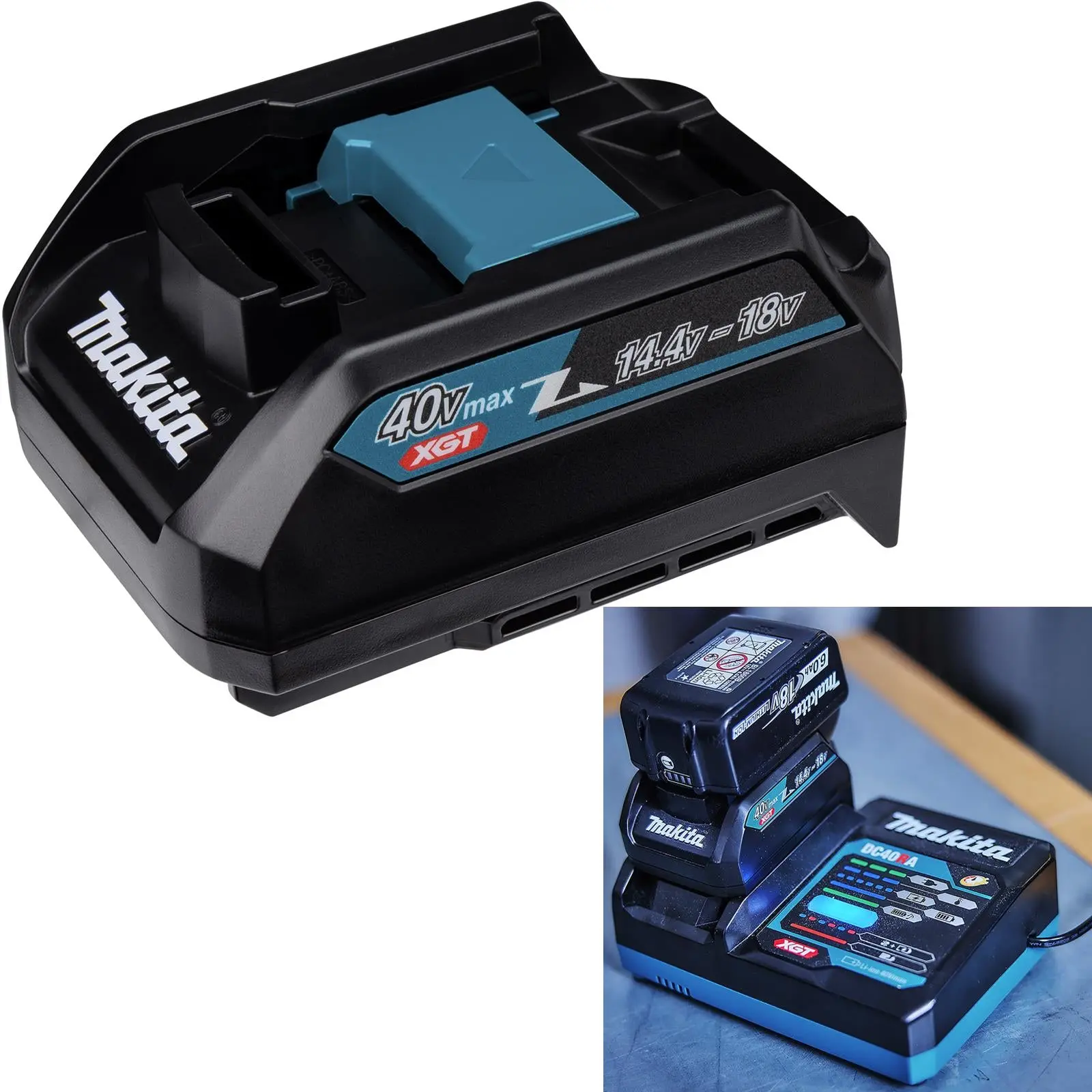 Makita Charger Adapter for XGT Charger to LXT Batteries ADP10
