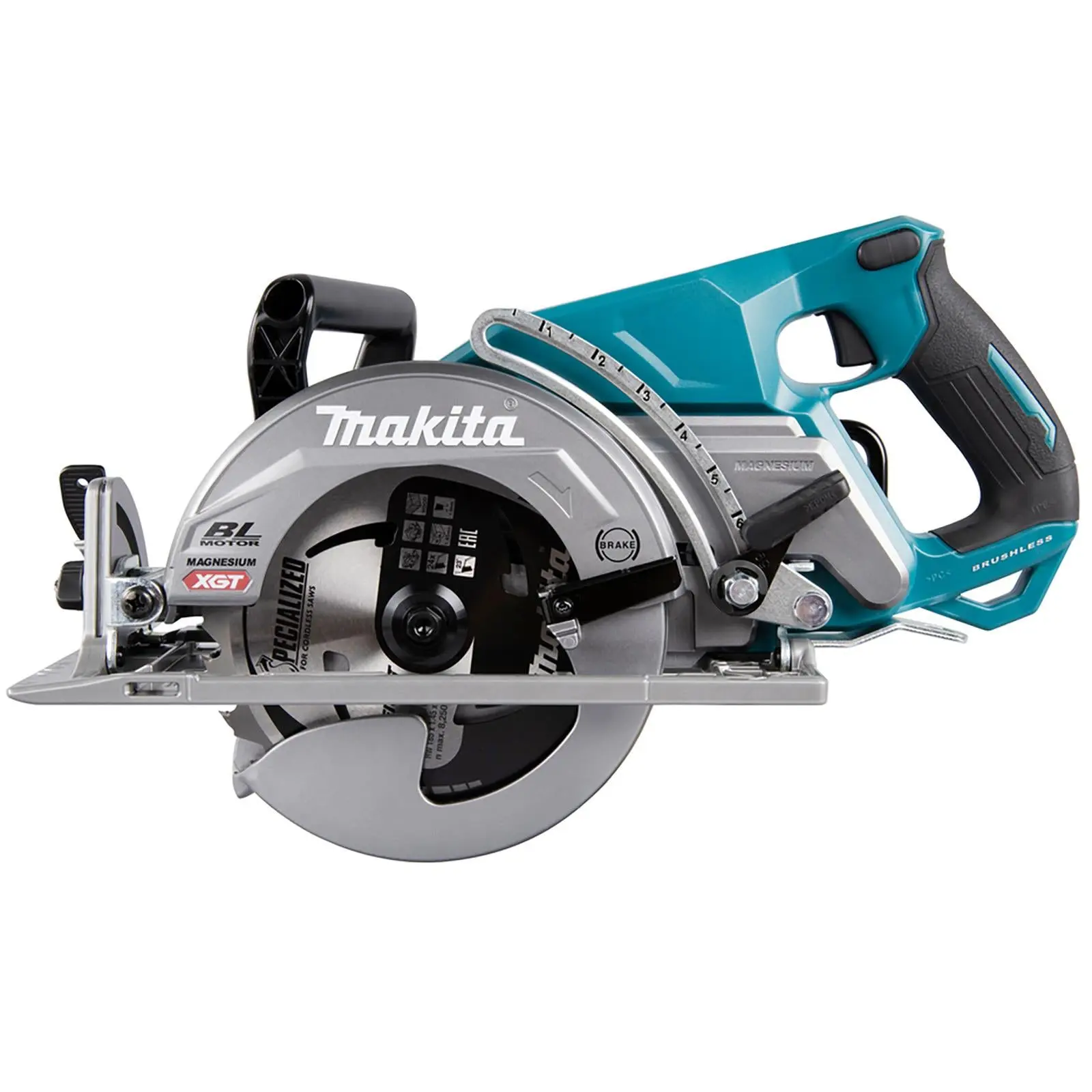 Makita Circular Saw 185mm XGT 40V Max Cordless Brushless Body Only RS001GZ - Image 2