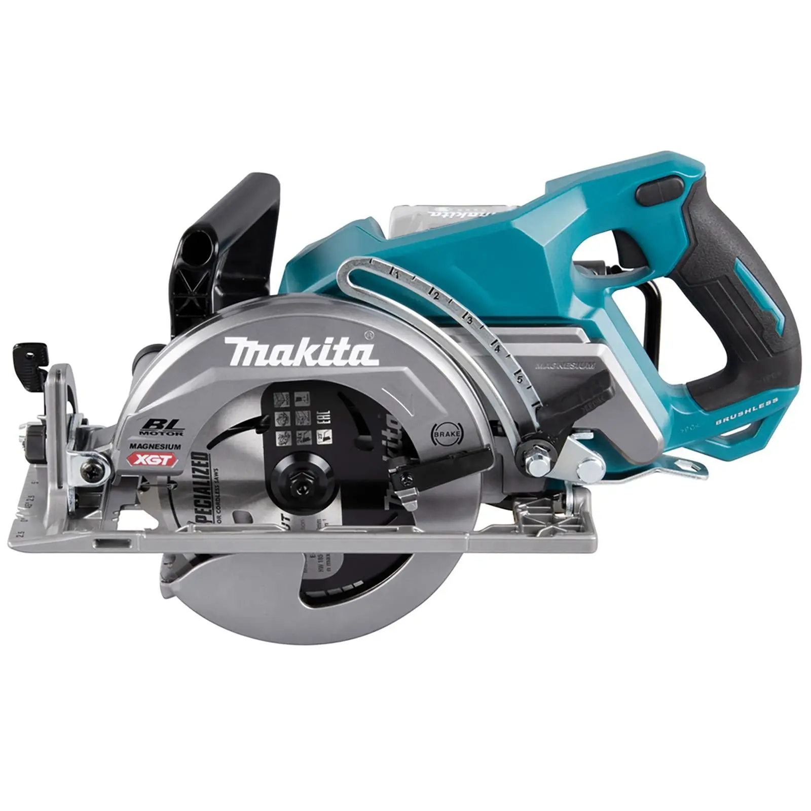 Makita Circular Saw 185mm XGT 40V Max Cordless Brushless Body Only RS001GZ - Image 8