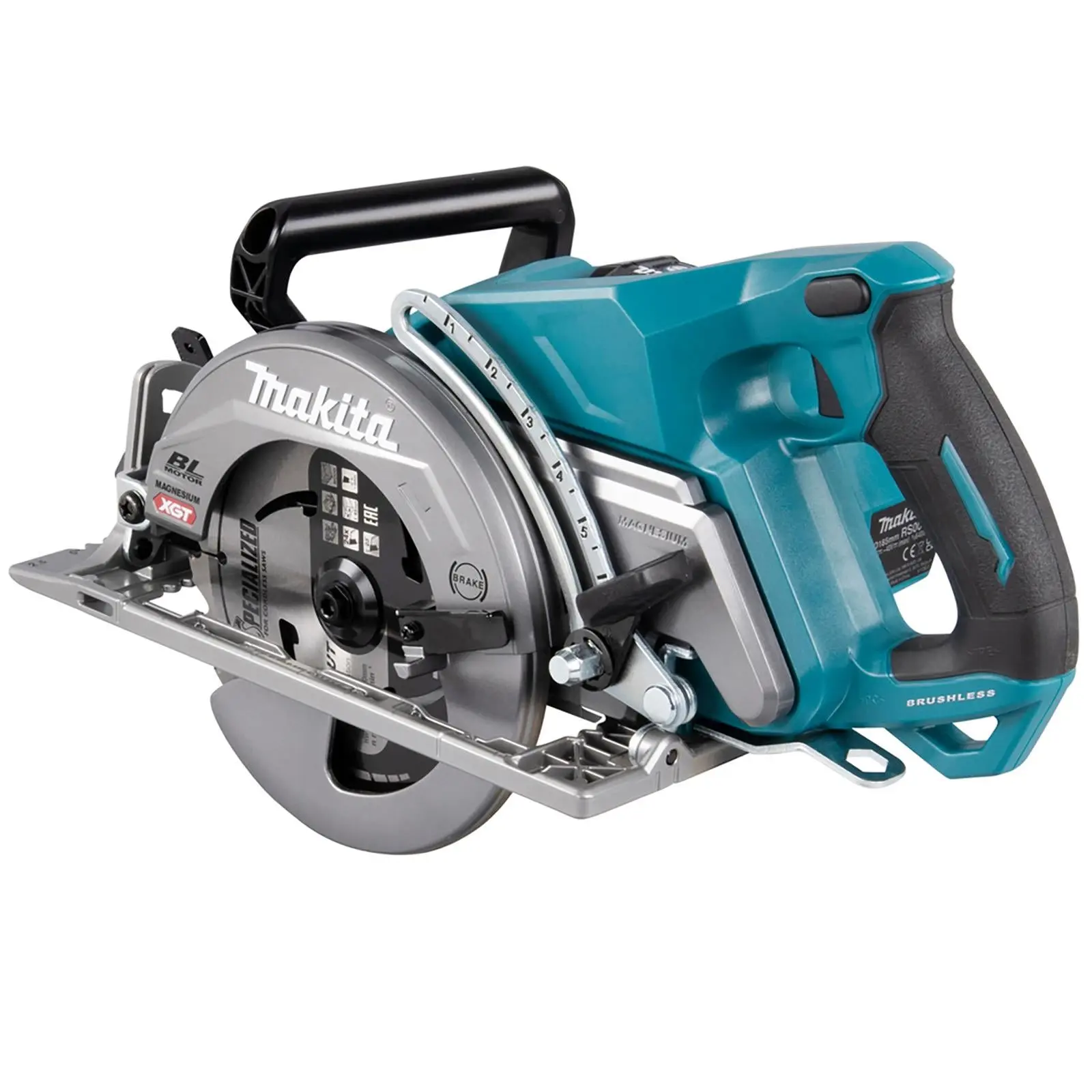 Makita Circular Saw 185mm XGT 40V Max Cordless Brushless Body Only RS001GZ - Image 9