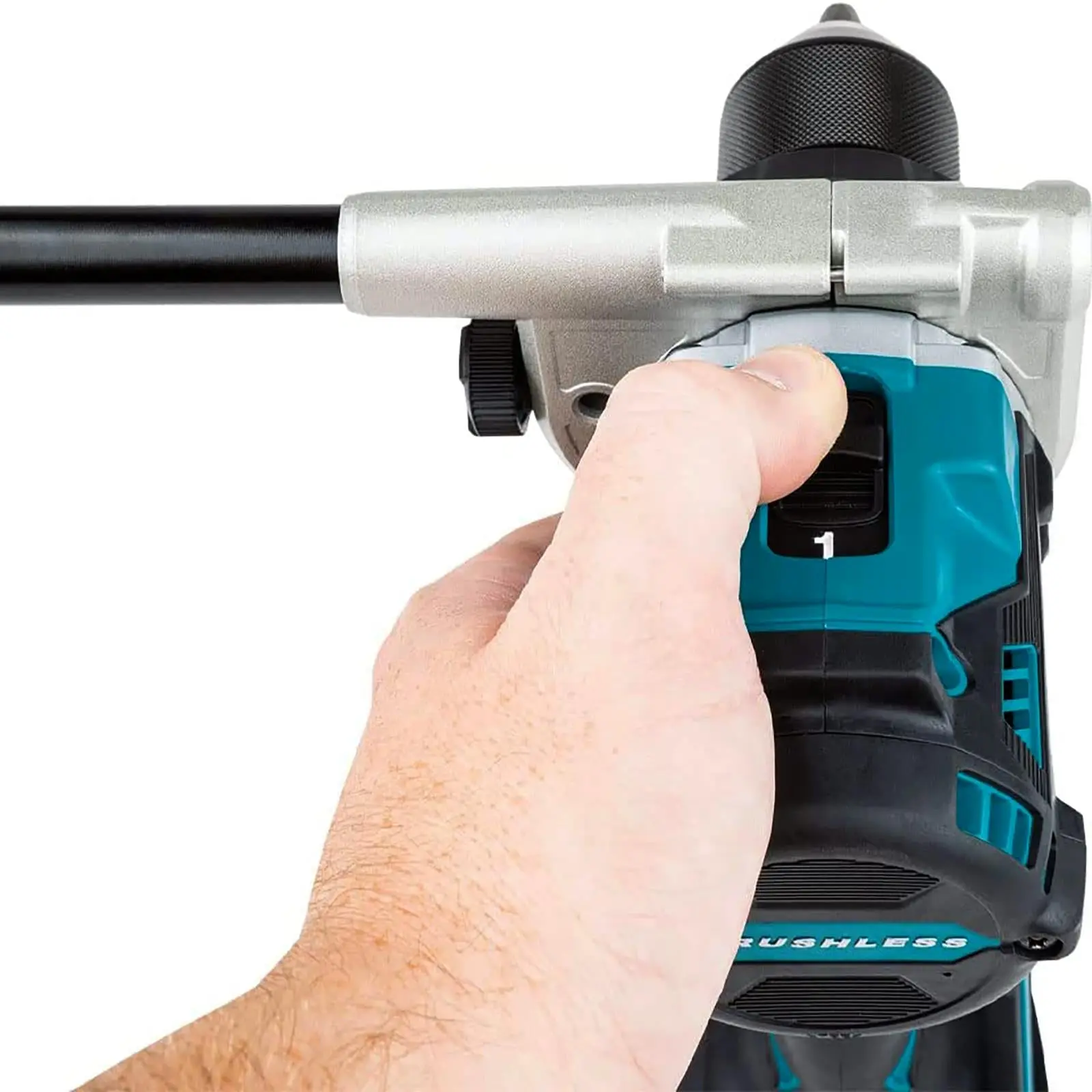 Makita Combi Drill 18V LXT Brushless Cordless Hammer Drill Driver Li-ion Body Only DHP486Z - Image 3