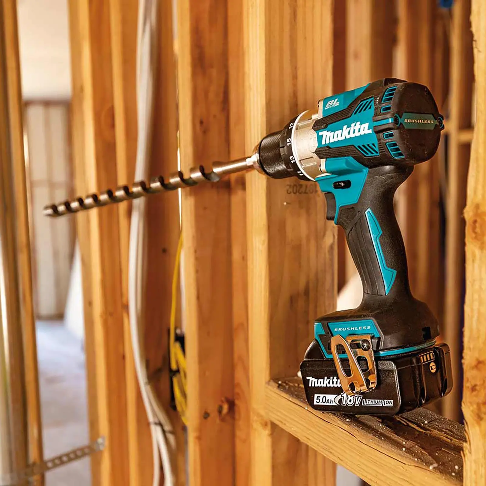 Makita Combi Drill 18V LXT Li-ion Brushless Cordless Body Only DHP489Z - Image 6