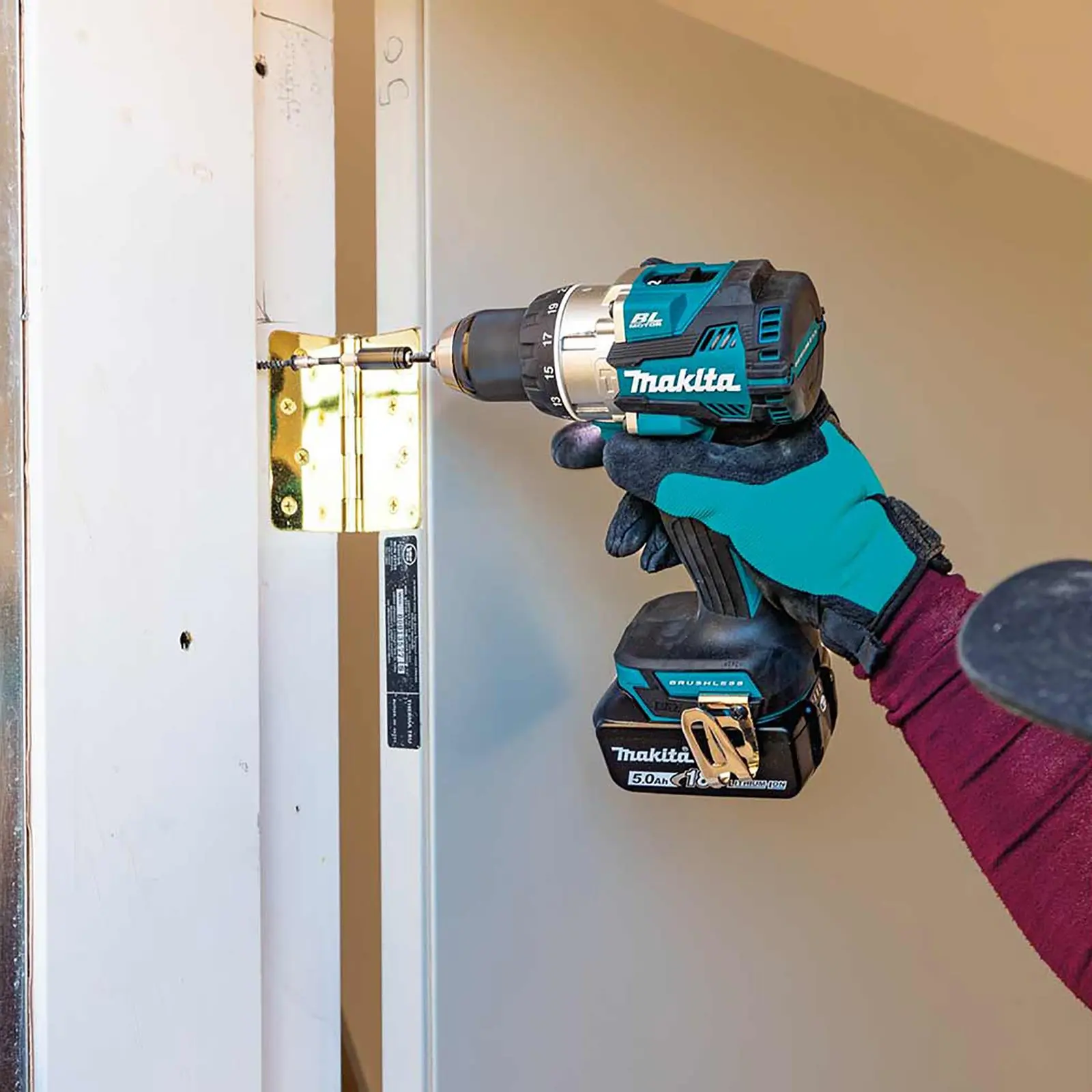 Makita Combi Drill 18V LXT Li-ion Brushless Cordless Body Only DHP489Z - Image 7