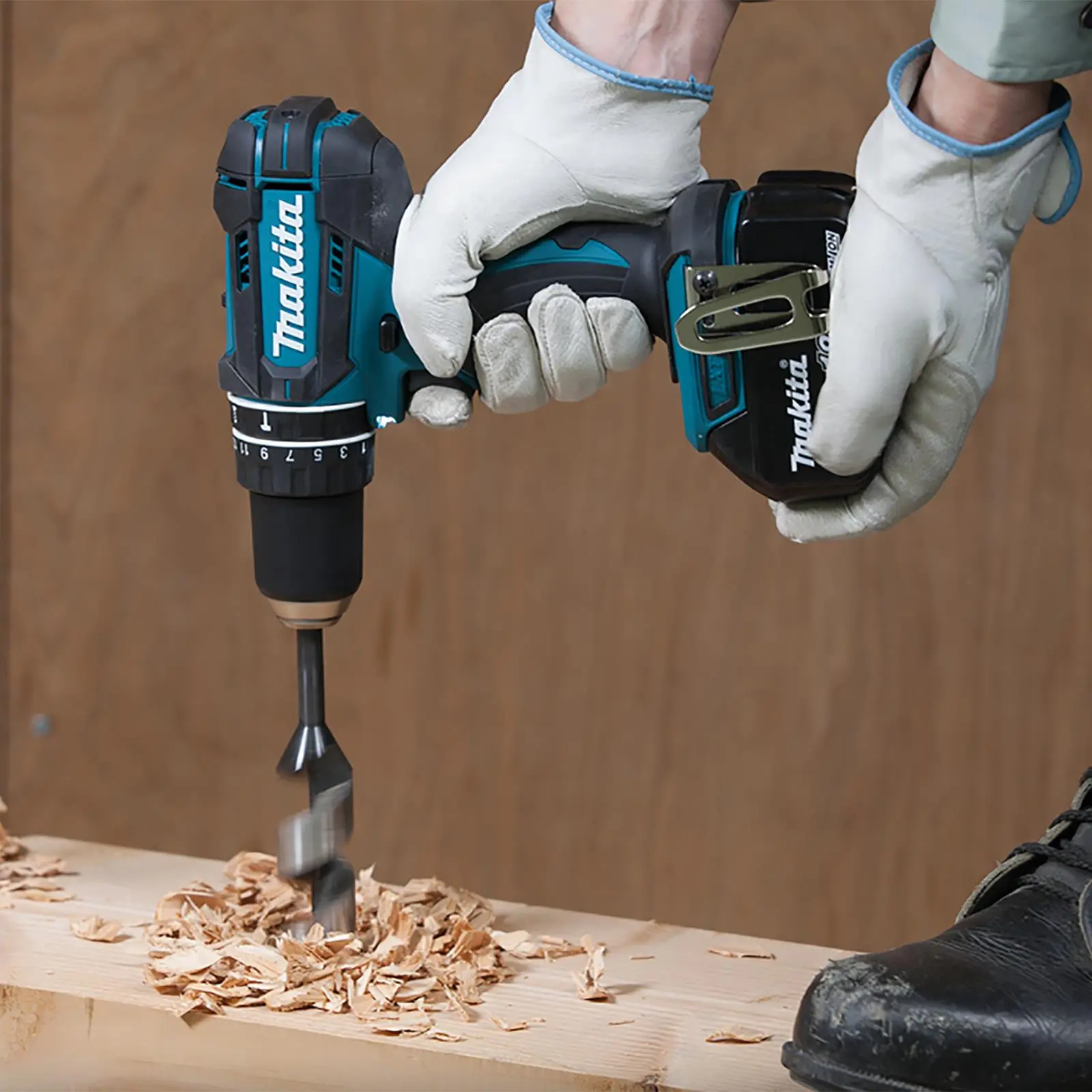 Makita Combi Drill Hammer Driver 18V LXT Li-ion Cordless DHP482Z Body Only - Image 3
