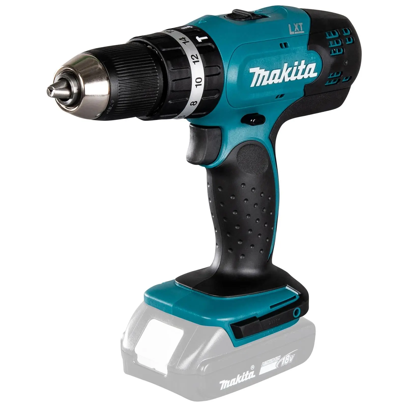 Makita Combi Drill with Hammer Action 18V LXT Cordless DHP453Z Body Only - Image 11