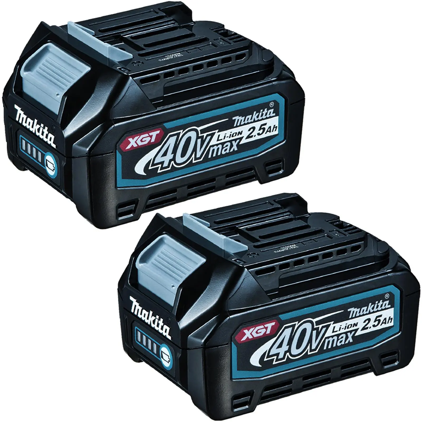 Makita Dust Blower 40V Max XGT Brushless 2 x 2.5Ah Batteries Charger Tool Bag Kit AS001GD202 - Image 3