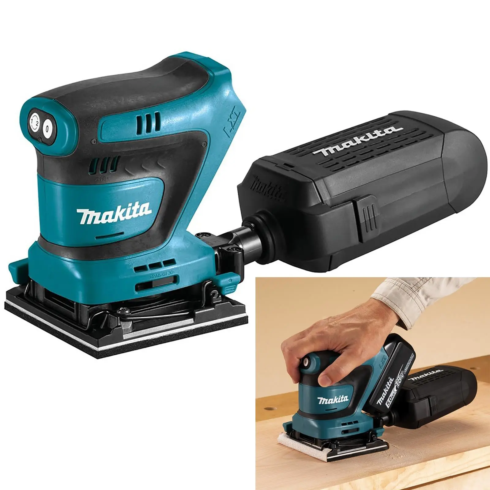 Makita Finishing Sander 18V LXT Li-ion Cordless Body Only DBO481Z
