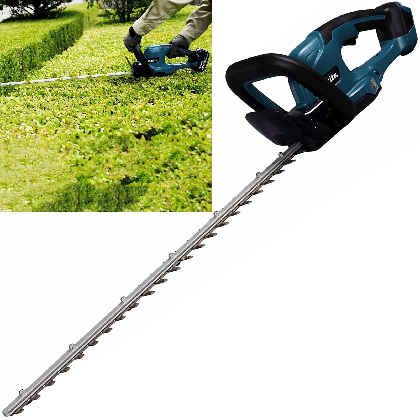 Makita Hedge Trimmer 60cm 18V LXT Li-ion Brushless Cordless Garden Bush Cutter Cutting Bare Unit Body Only DUH607Z