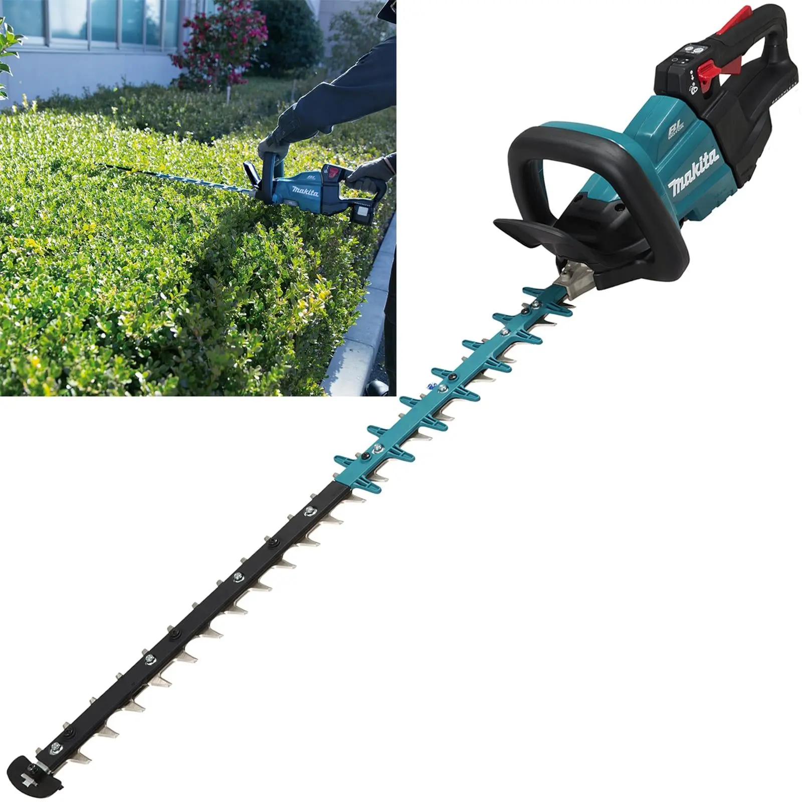 Makita Hedge Trimmer 75cm 18V LXT Li-ion Brushless Cordless Garden Bush Cutter Cutting Bare Unit Body Only DUH751Z