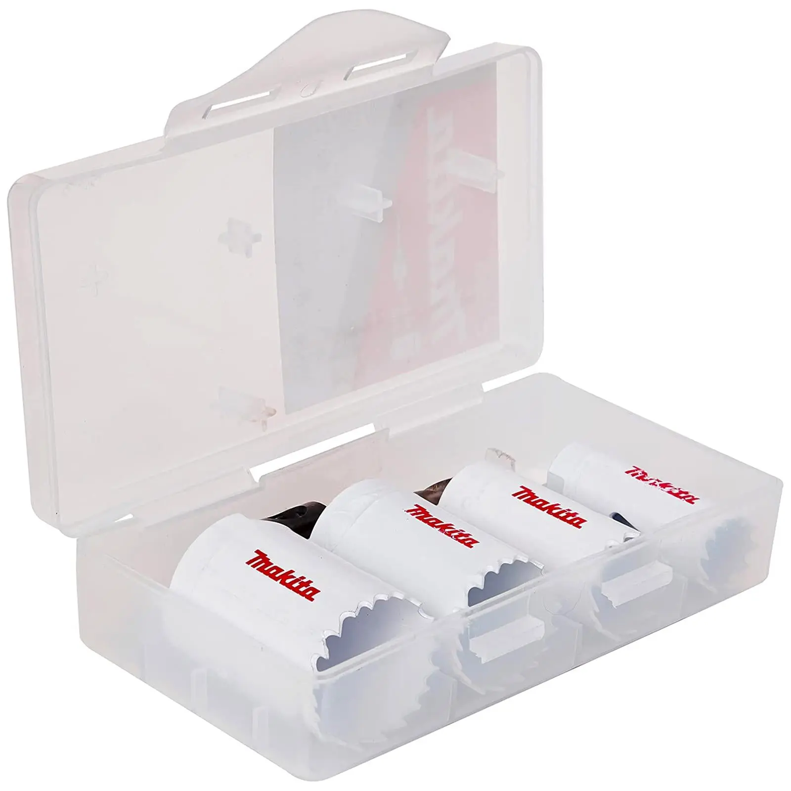 Makita Holsesaw Kit Small Bi-Metal 5 Pieces 20-35mm and Arbor in Case D-34855 - Image 3