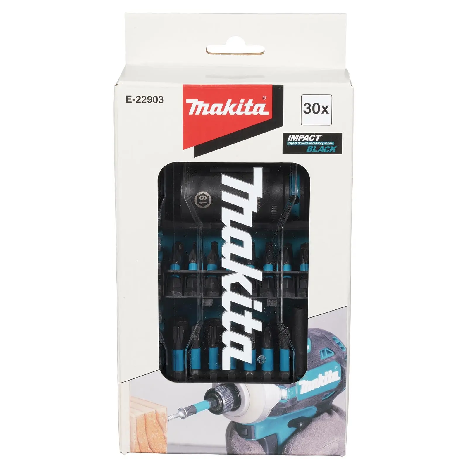 Makita Impact Black Screwdriver Bit Set Nutsetter Socket Adapter Bit Holder - Image 4
