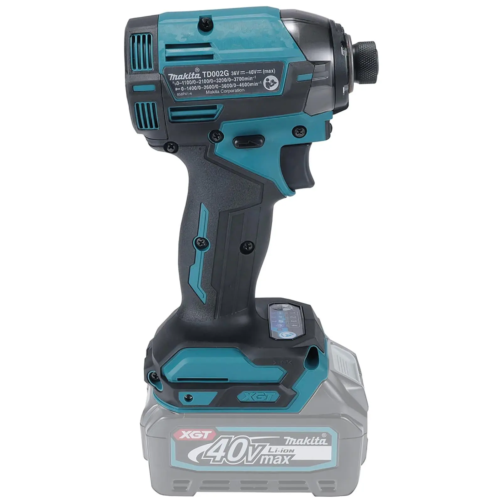 Makita Impact Driver XGT 40V Max Li-ion Brushless Cordless in Makpac Case TD002GZ04 Body Only - Image 8
