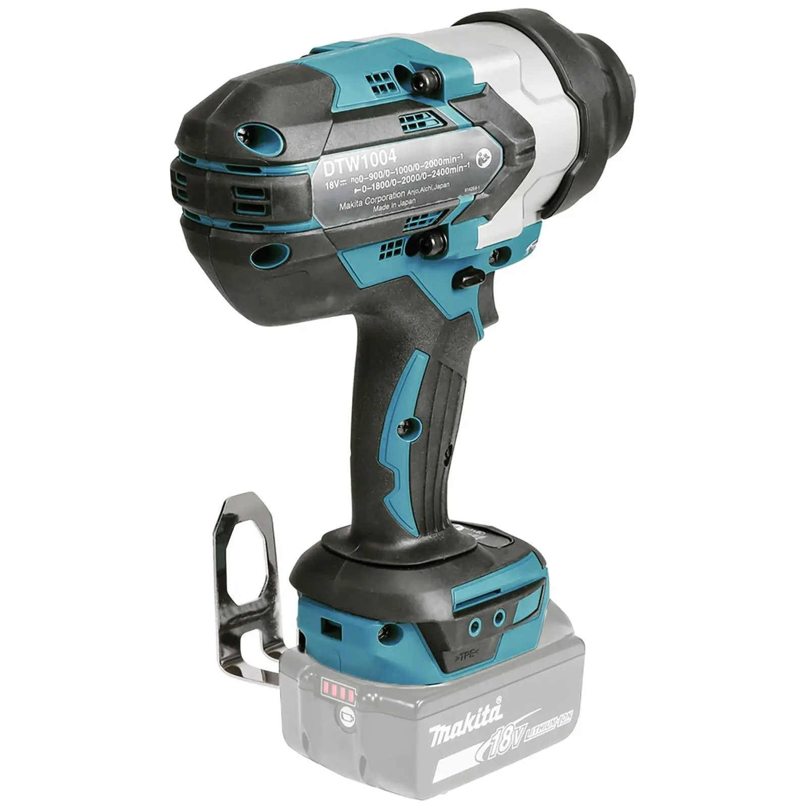 Makita Impact Wrench 1/2" Drive 18V LXT Brushless Cordless 1050 Nm Bare Unit Body Only DTW1004Z - Image 6