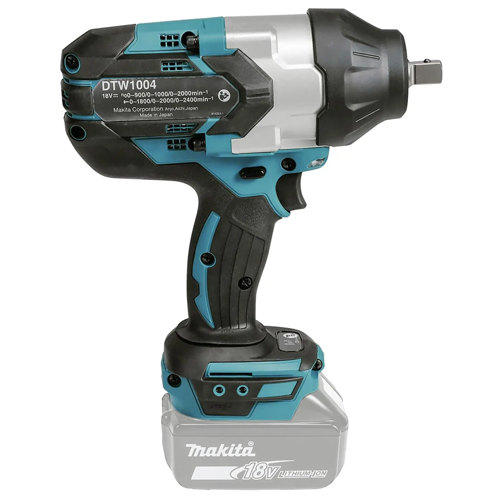 Makita Impact Wrench 1/2" Drive 18V LXT Brushless Cordless 1050 Nm Bare Unit Body Only DTW1004Z - Image 7