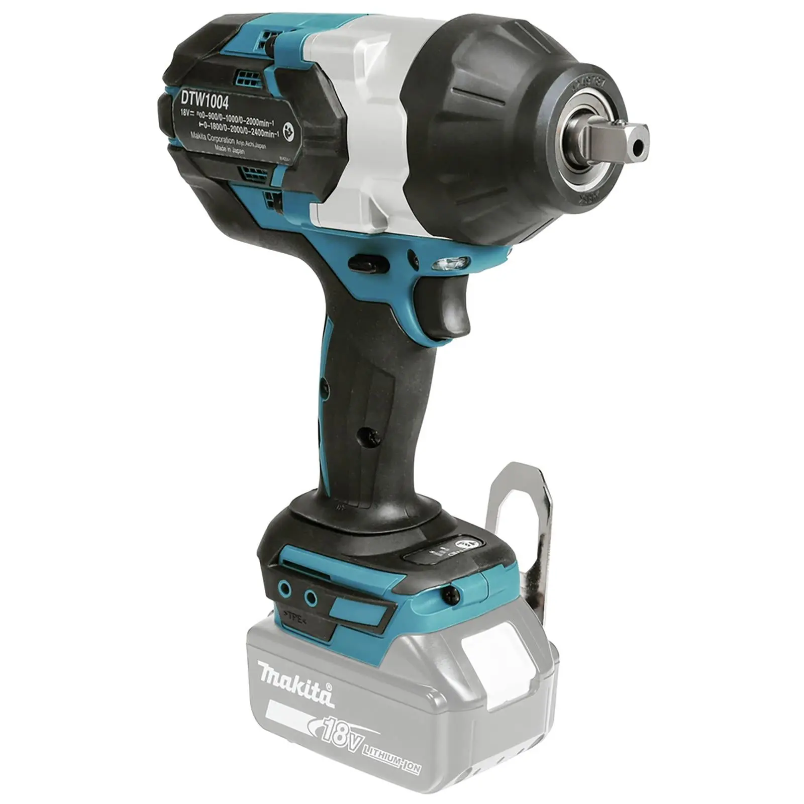 Makita Impact Wrench 1/2" Drive 18V LXT Brushless Cordless 1050 Nm Bare Unit Body Only DTW1004Z - Image 8