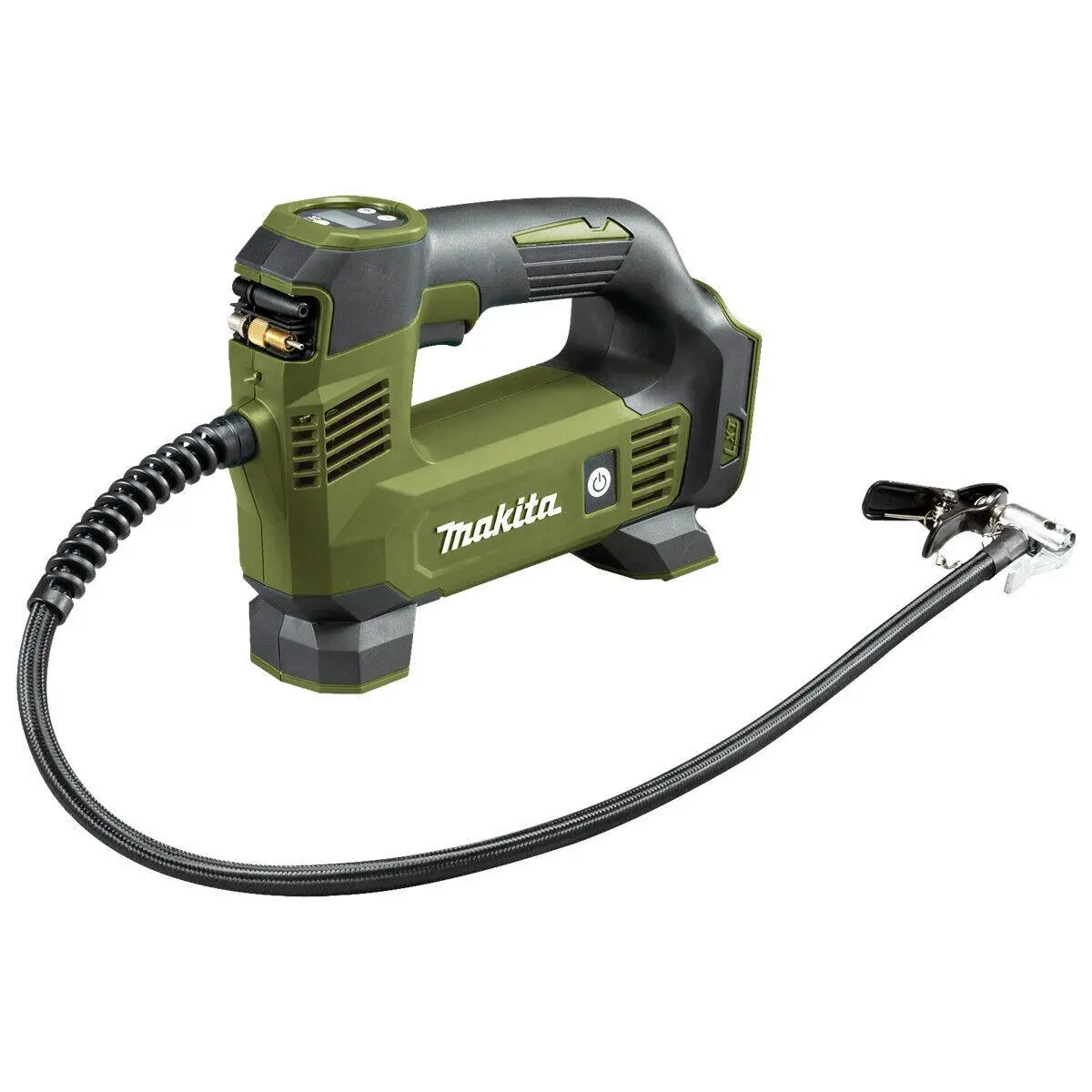Makita Inflator Air Pump Tyre Car Bicycle Cordless LXT Li-ion 18V Olive Range DMP180ZO Body Only