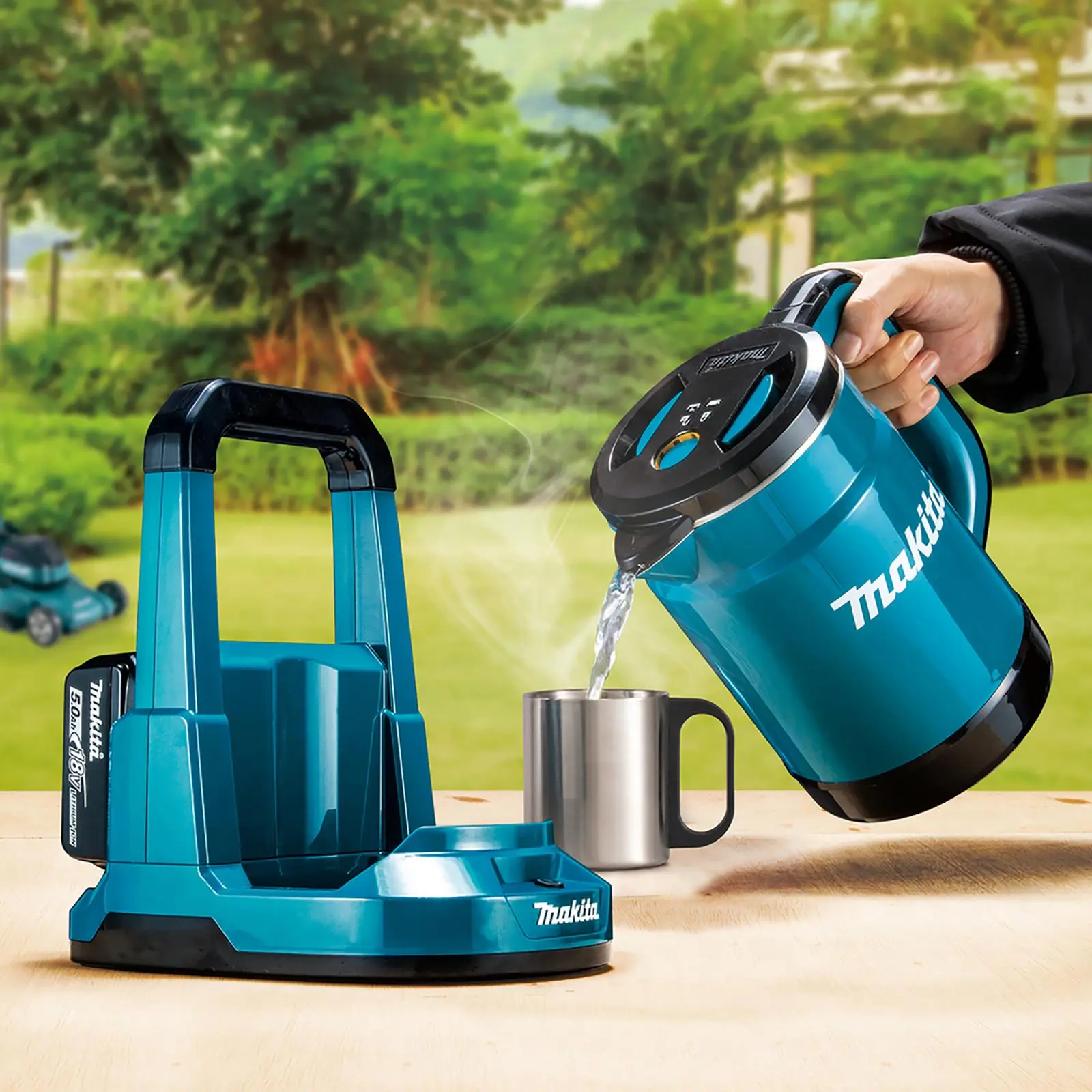 Makita Kettle Battery Powered for Worksites Cordless 18V x 2 LXT DKT360Z Body Only - Image 6