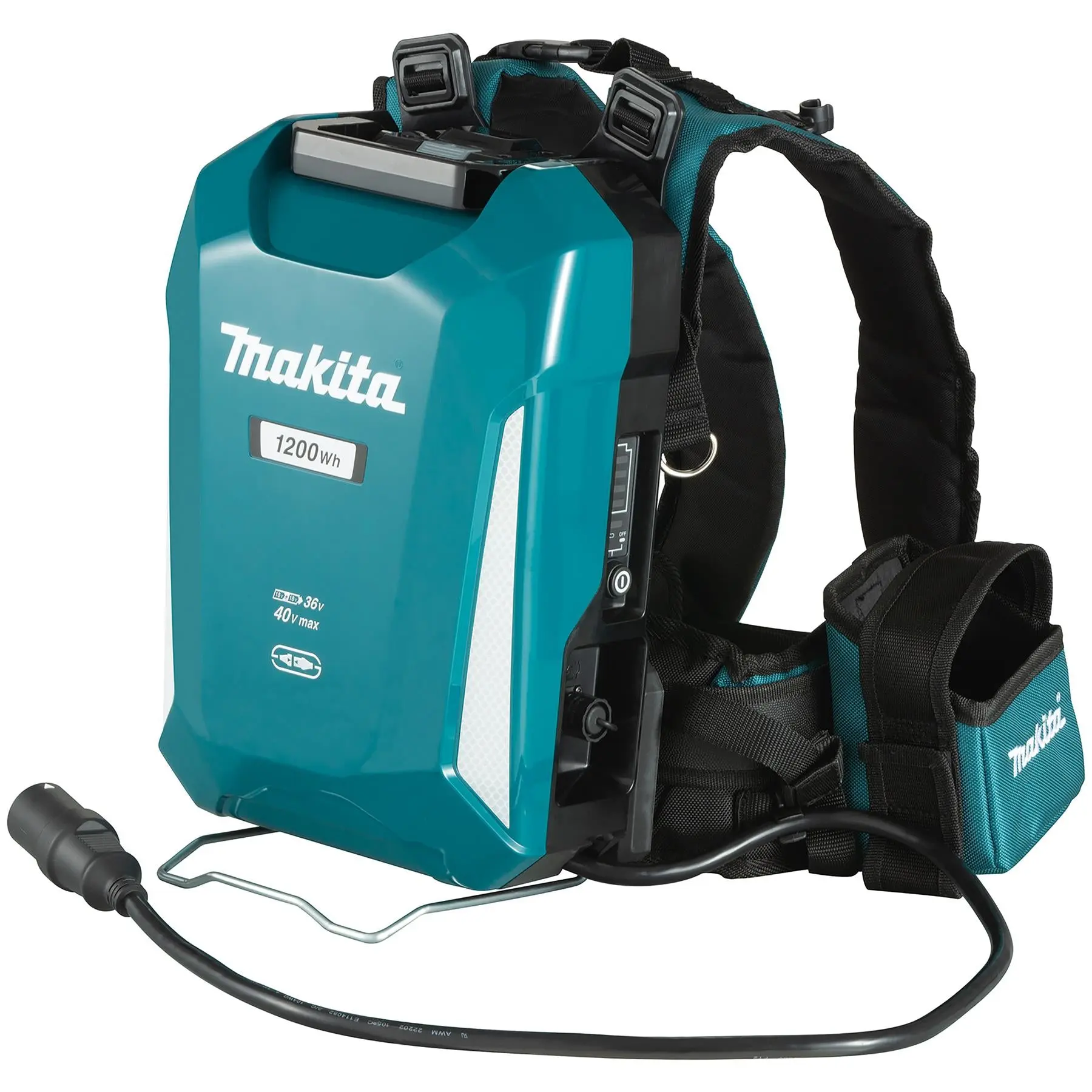 Makita Leaf Blower and PDC1200 Power Pack Backpack 18V 40V LXT XGT Compatible Brushless Cordless 20N Garden Grass Clippings UB001CX2 - Image 5