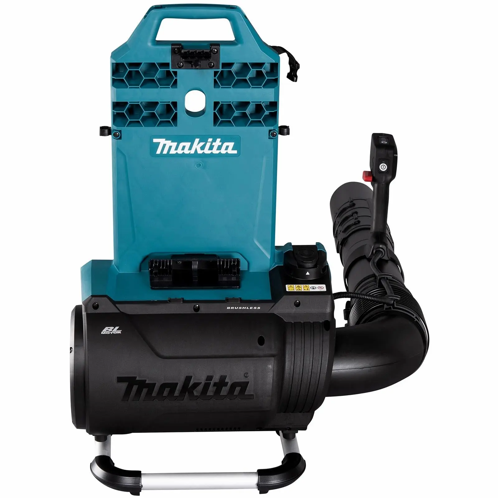 Makita Leaf Blower Backpack and PDC1200 Power Pack 18V 40V LXT XGT Compatible Brushless Cordless 22N Garden Grass Clippings UB002CX3 - Image 8