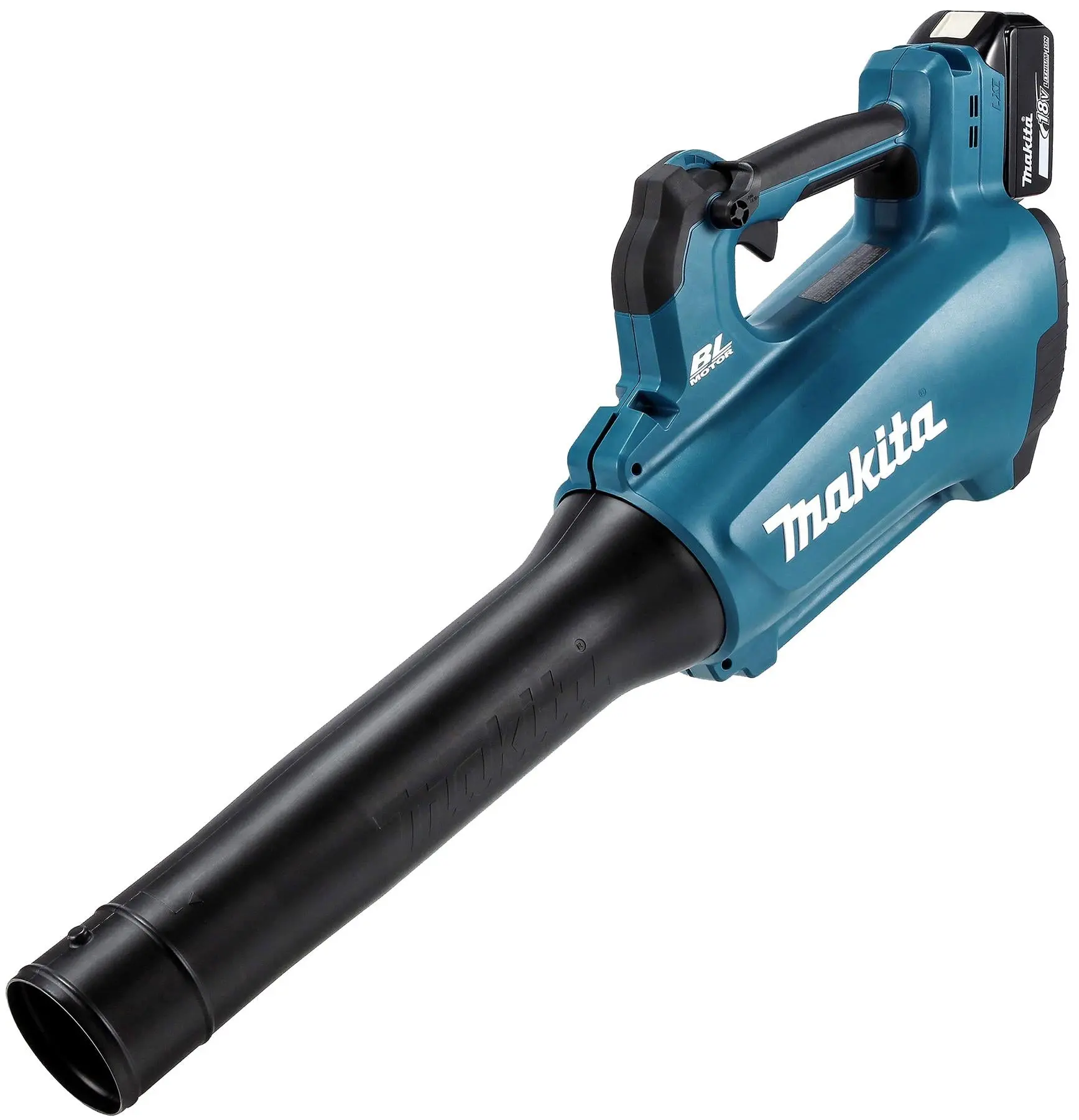 Makita Leaf Blower Kit 18V LXT 5Ah Battery and Charger Brushless Cordless 10.9N Garden Grass Clippings Construction DUB184RT - Image 5