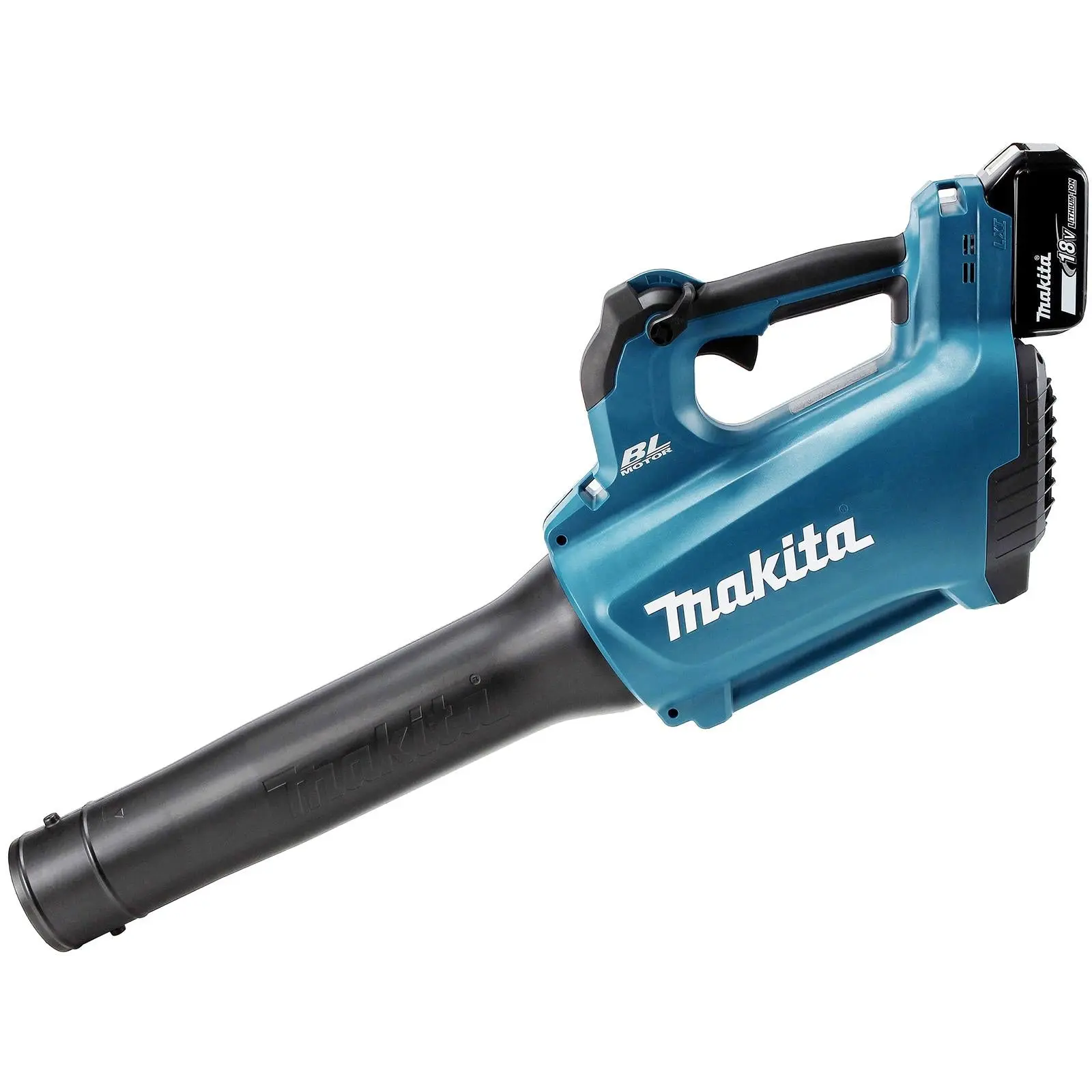 Makita Leaf Blower Kit 18V LXT 5Ah Battery and Charger Brushless Cordless 10.9N Garden Grass Clippings Construction DUB184RT - Image 6