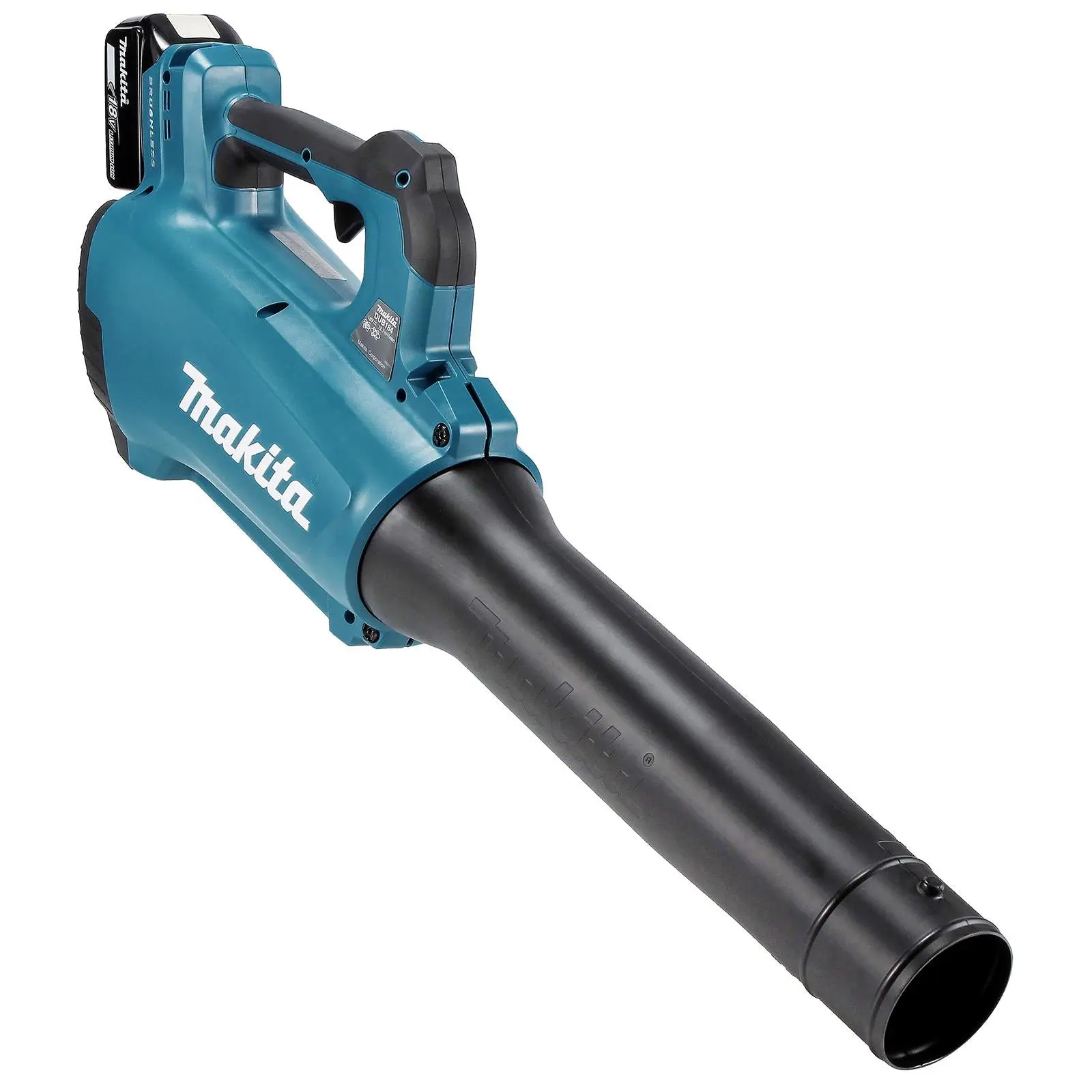 Makita Leaf Blower Kit 18V LXT 5Ah Battery and Charger Brushless Cordless 10.9N Garden Grass Clippings Construction DUB184RT - Image 9