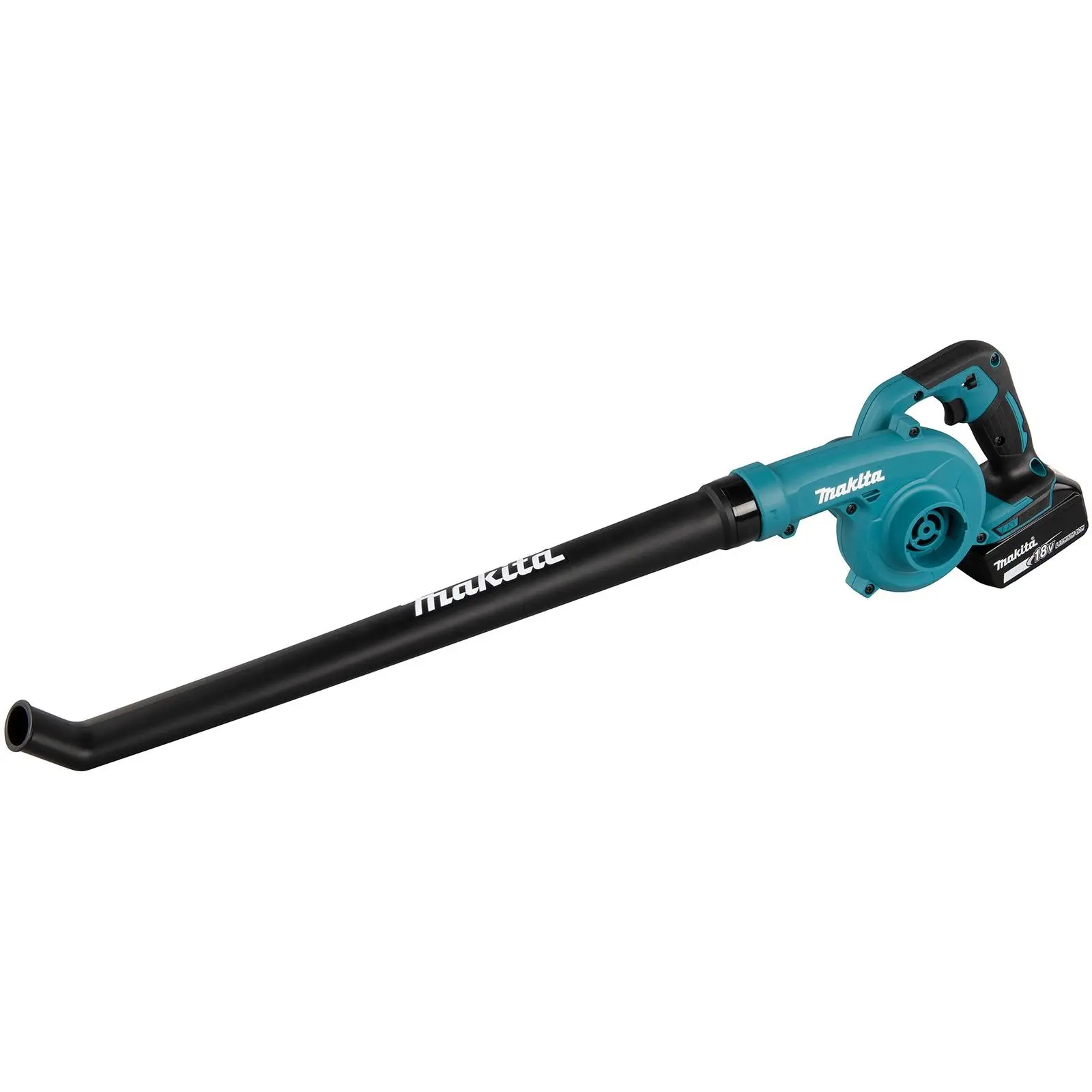 Makita Leaf Blower Kit 18V LXT 5Ah Battery and Charger Cordless 2.5N Long Tube Garden Grass Clippings Construction DUB186RT - Image 2
