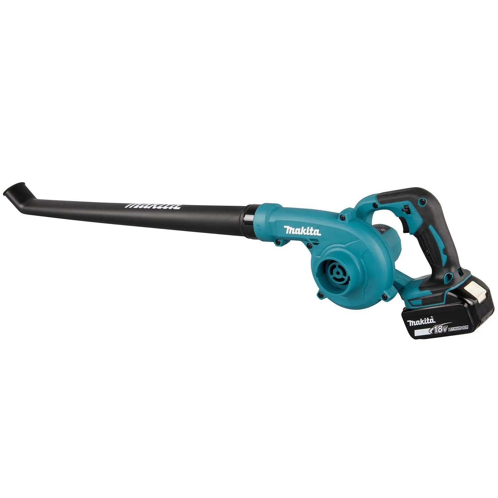 Makita Leaf Blower Kit 18V LXT 5Ah Battery and Charger Cordless 2.5N Long Tube Garden Grass Clippings Construction DUB186RT - Image 4