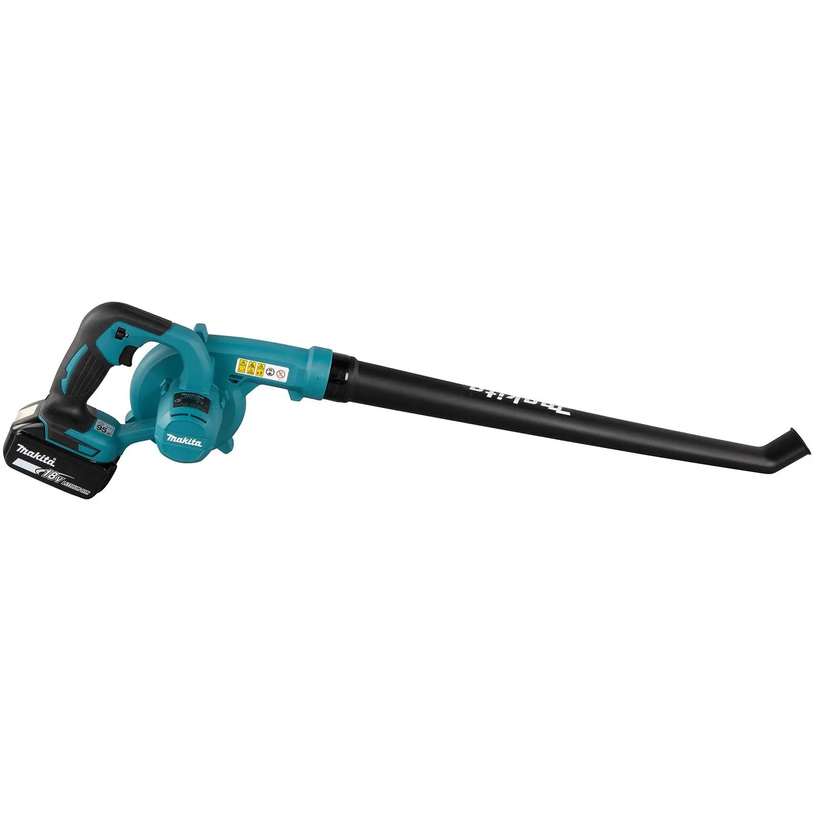 Makita Leaf Blower Kit 18V LXT 5Ah Battery and Charger Cordless 2.5N Long Tube Garden Grass Clippings Construction DUB186RT - Image 7